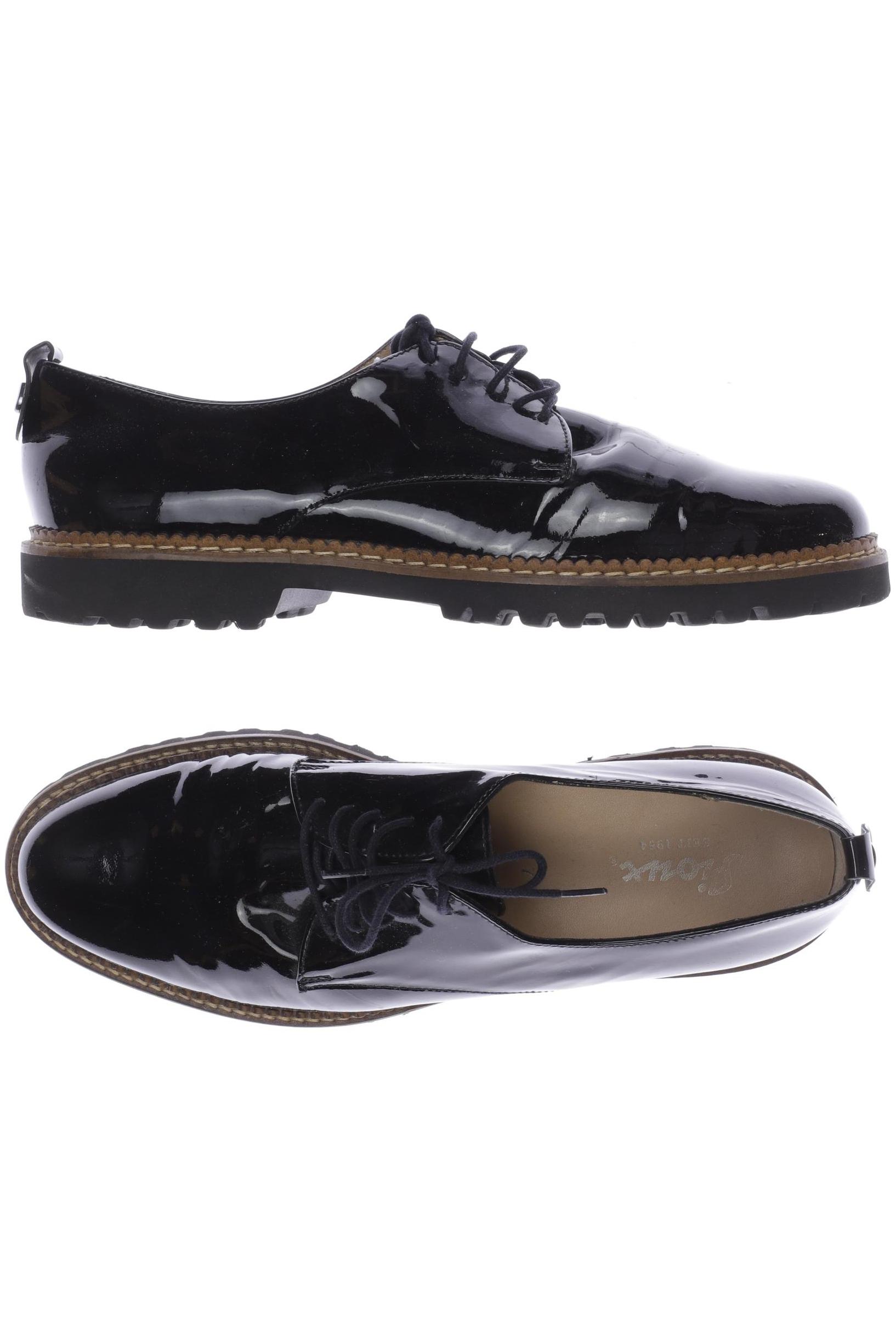 

Sioux Damen Halbschuh, schwarz, Gr. 7