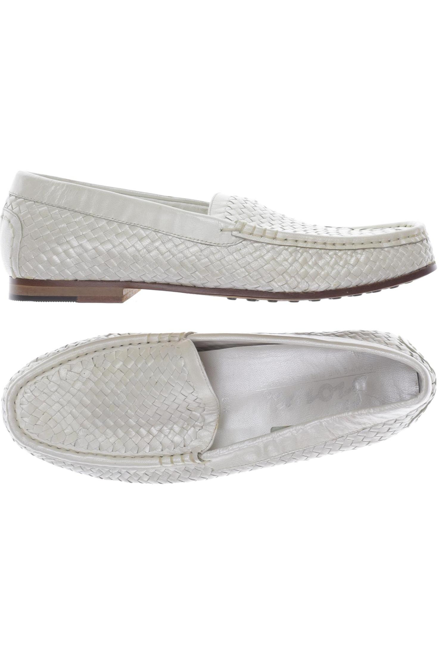 

Sioux Damen Halbschuh, cremeweiß, Gr. 5.5
