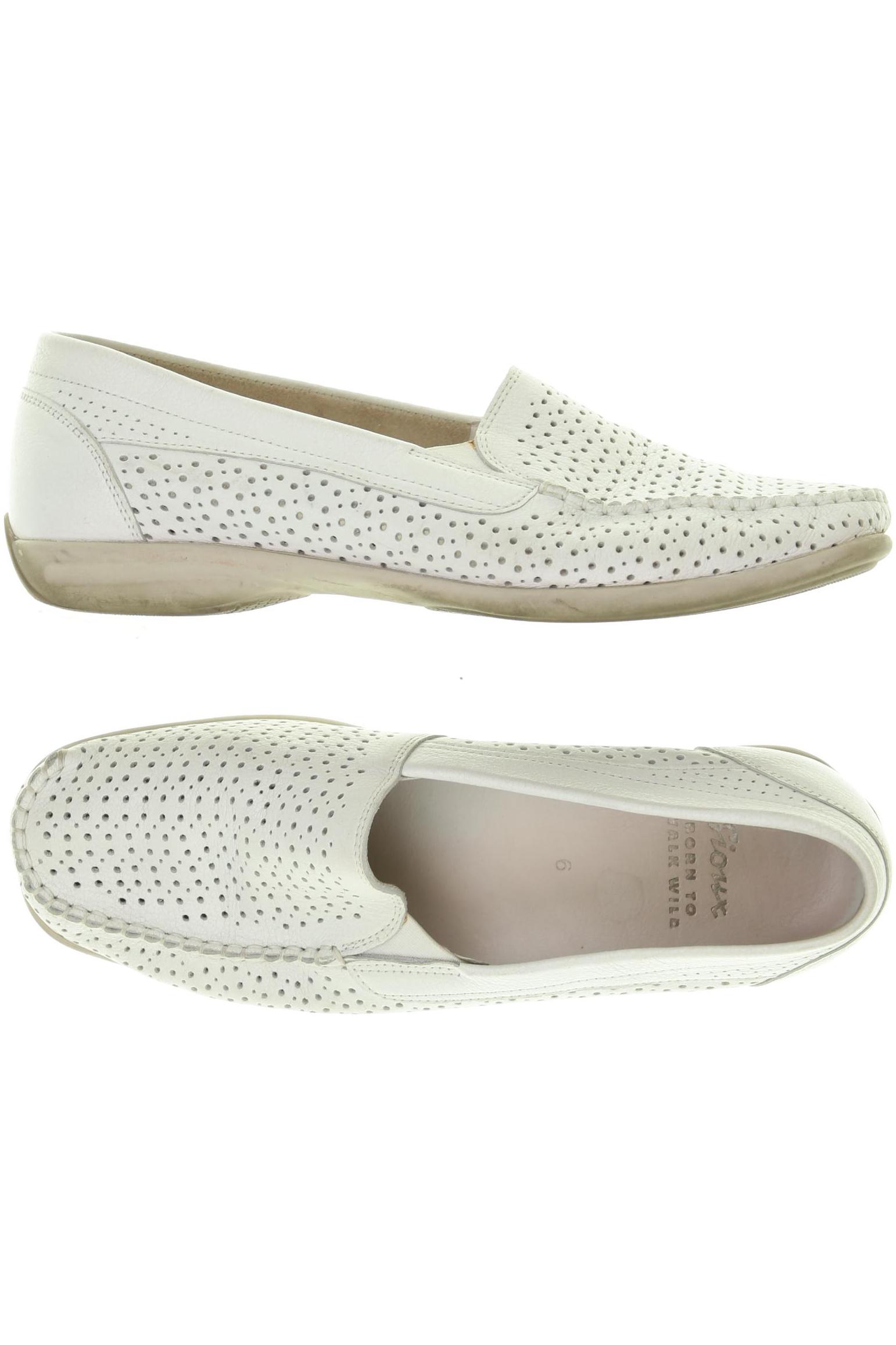 

Sioux Damen Halbschuh, weiß, Gr. 6