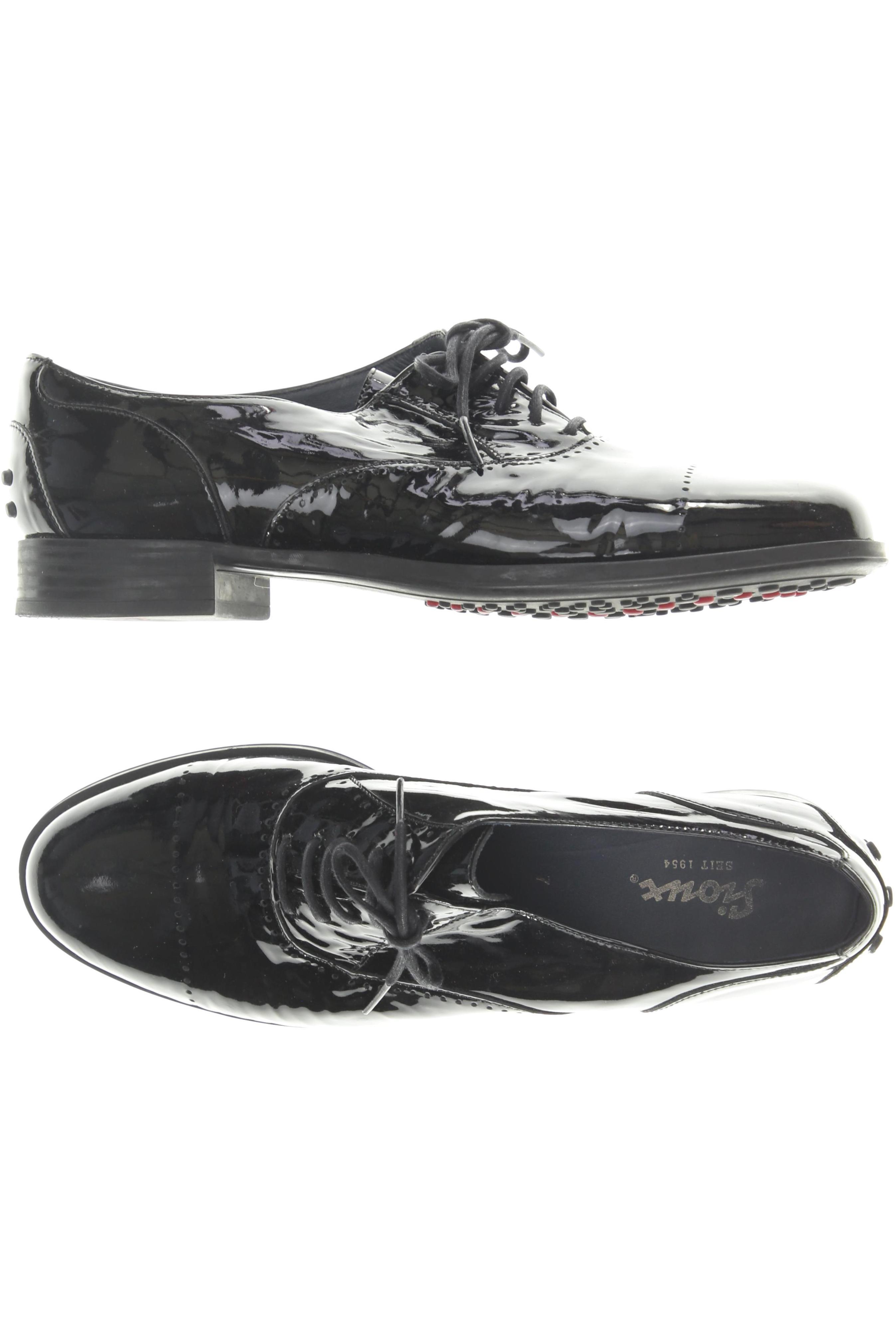 

Sioux Damen Halbschuh, schwarz, Gr. 7