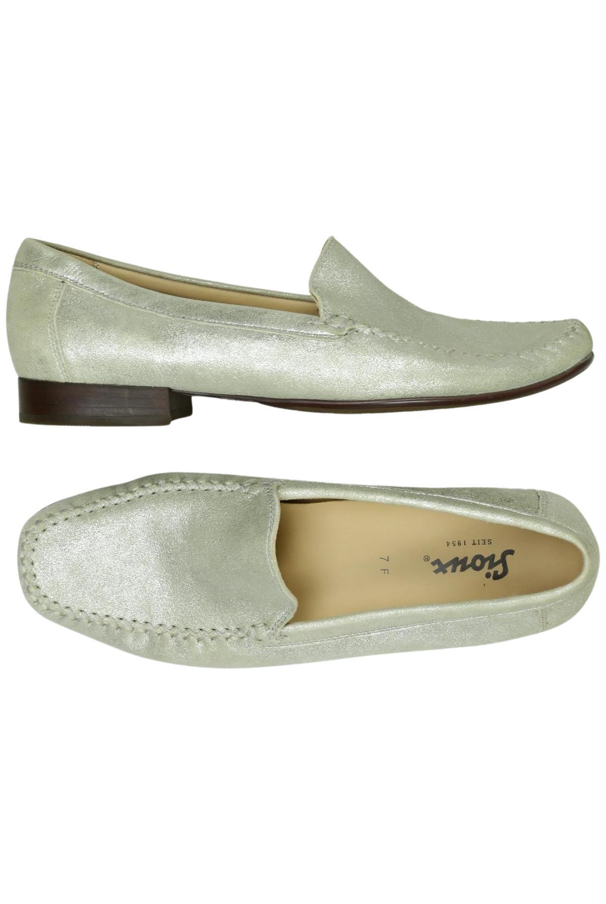 

Sioux Damen Halbschuh, silber, Gr. 7