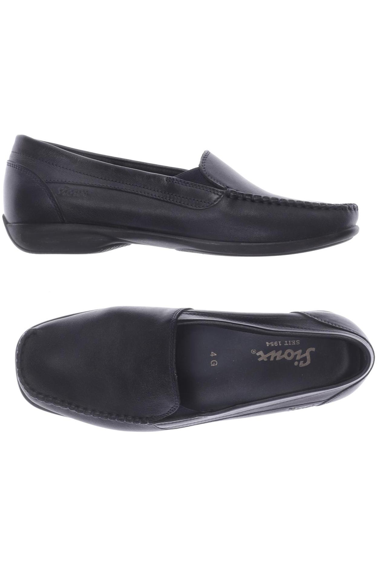 

Sioux Damen Halbschuh, marineblau, Gr. 4