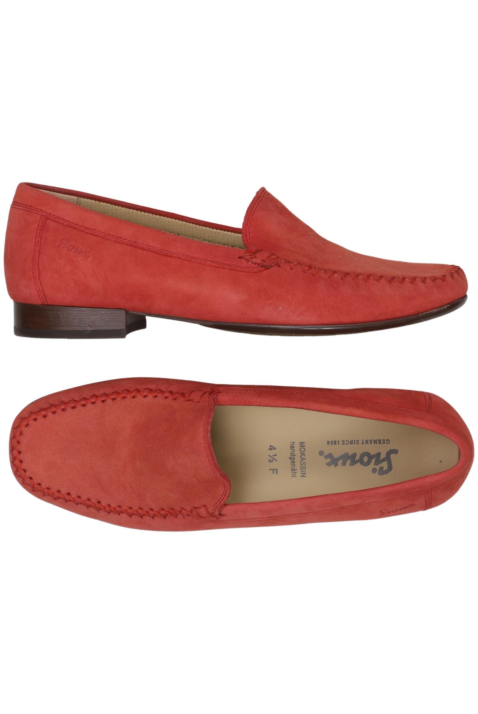 

Sioux Damen Halbschuh, rot, Gr. 4.5