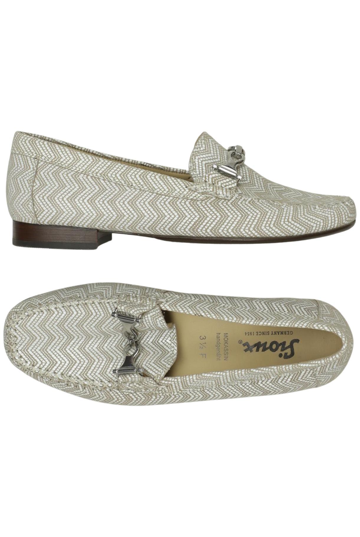 

Sioux Damen Halbschuh, beige, Gr. 3.5