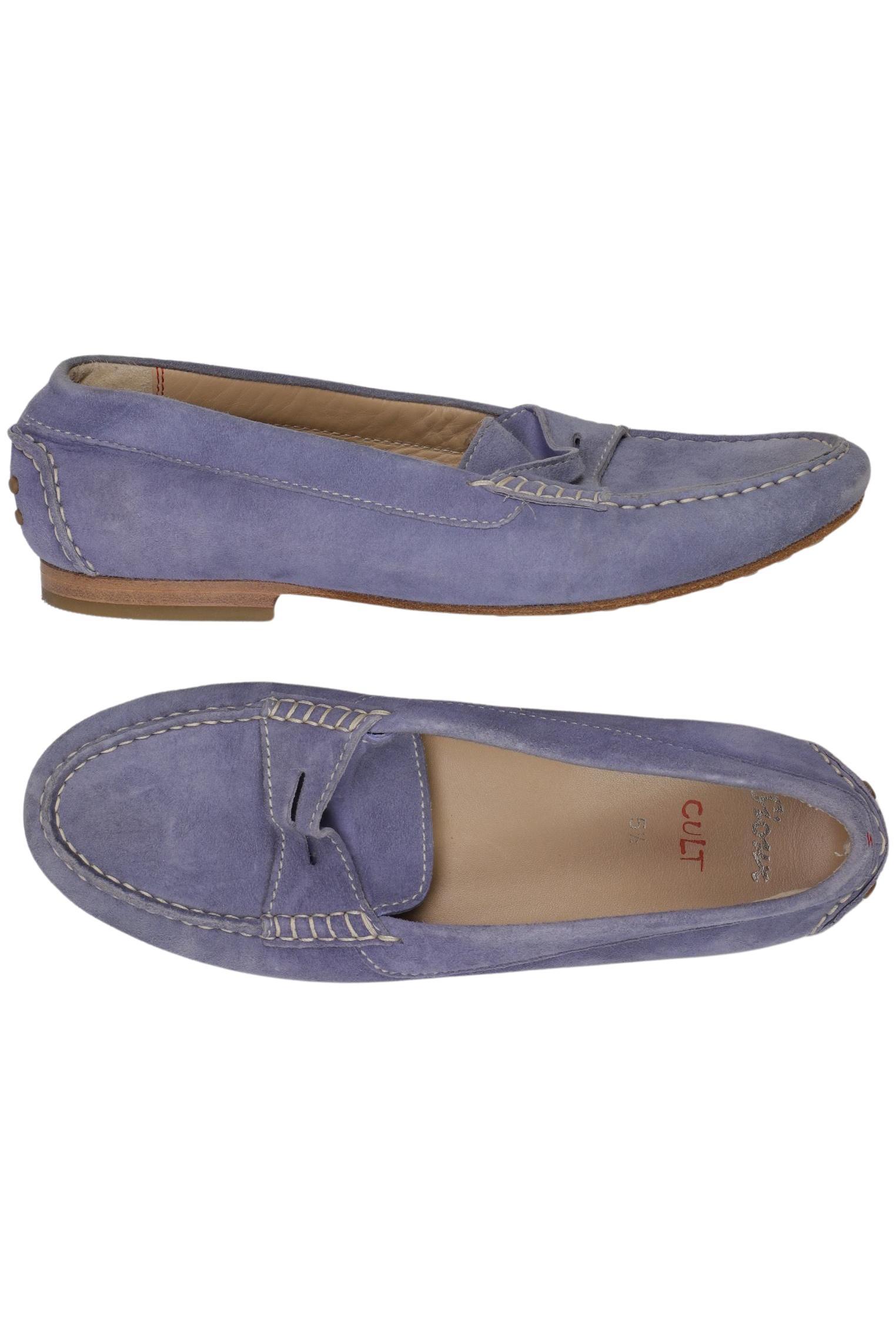 

Sioux Damen Halbschuh, blau, Gr. 5.5