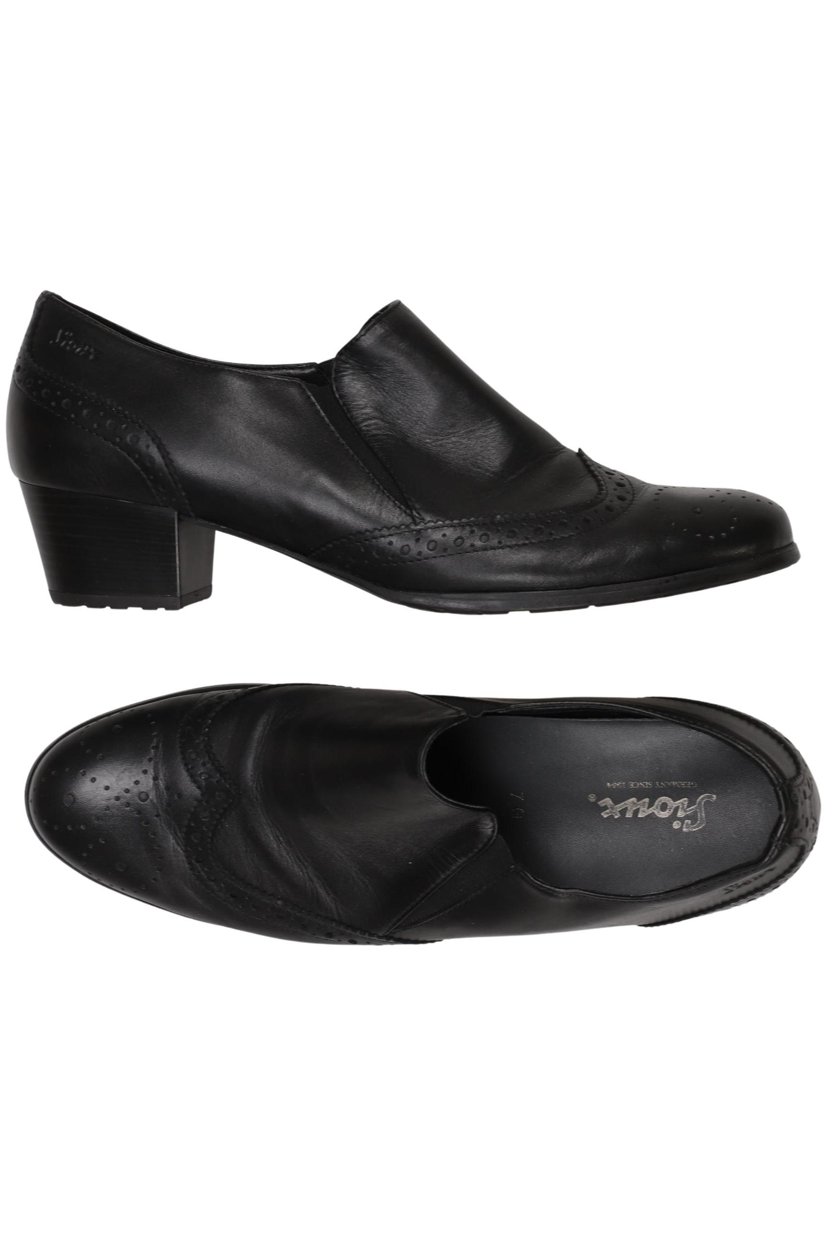 

Sioux Damen Halbschuh, schwarz, Gr. 7
