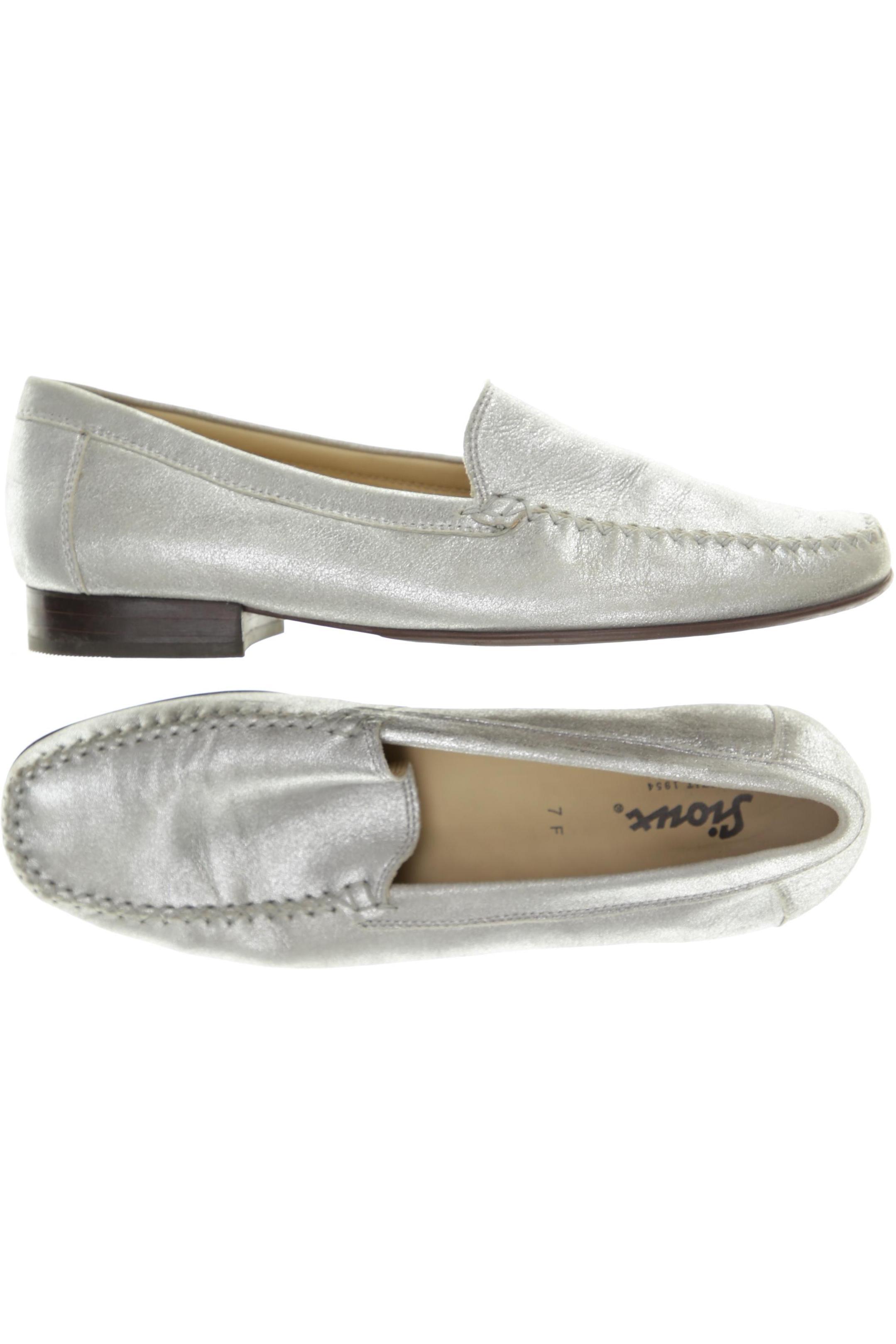 

Sioux Damen Halbschuh, silber, Gr. 7