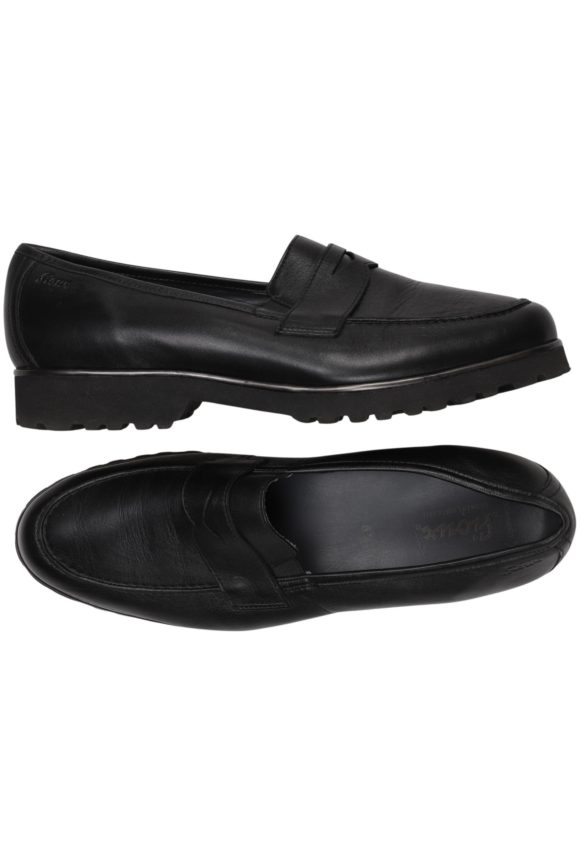 

Sioux Damen Halbschuh, schwarz, Gr. 8.5