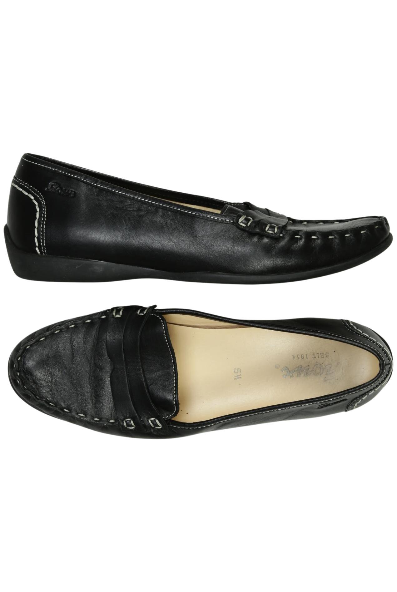 

Sioux Damen Halbschuh, schwarz, Gr. 5.5