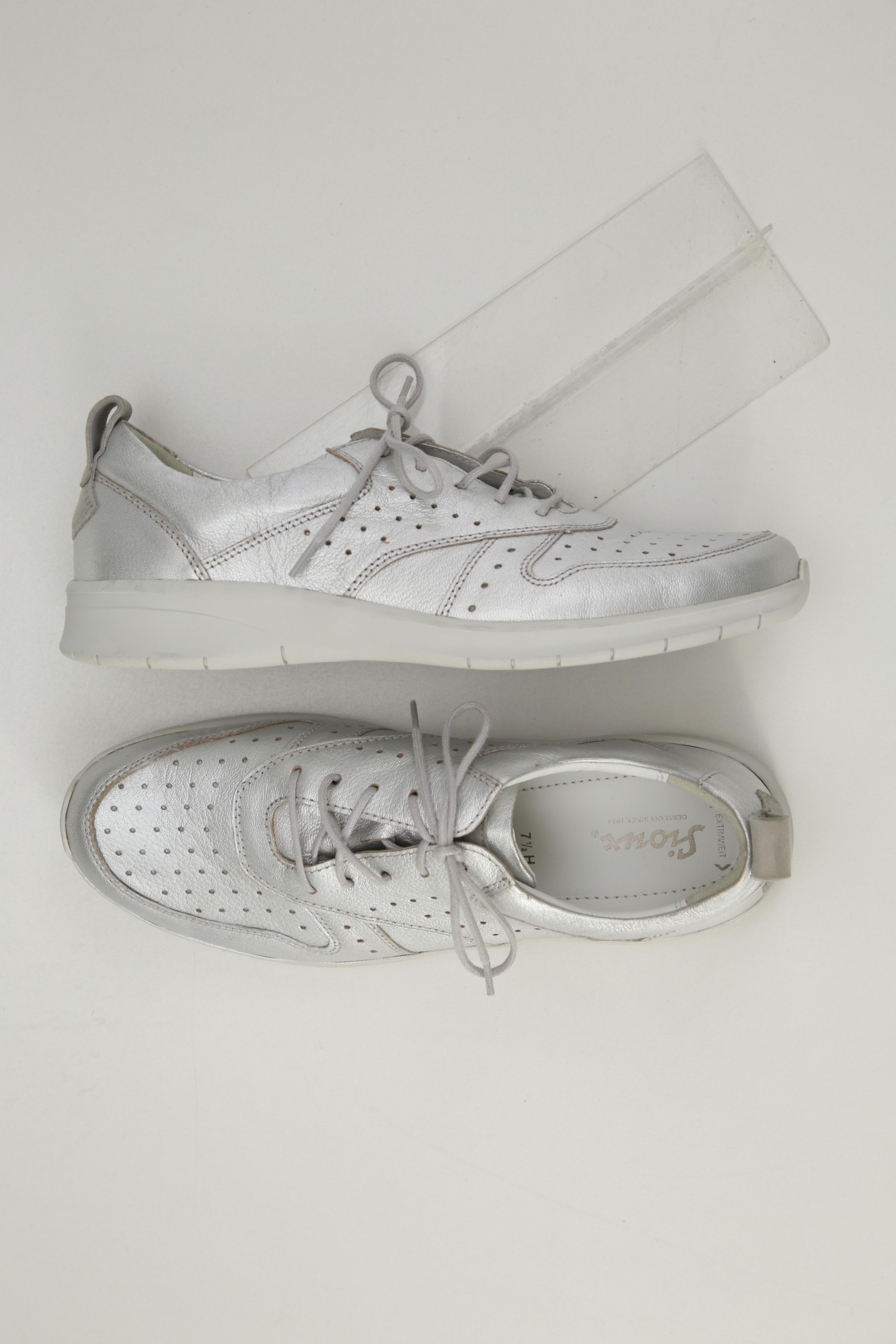 Thumbnail - Sioux Damen Halbschuh, silber, Gr. 7.5