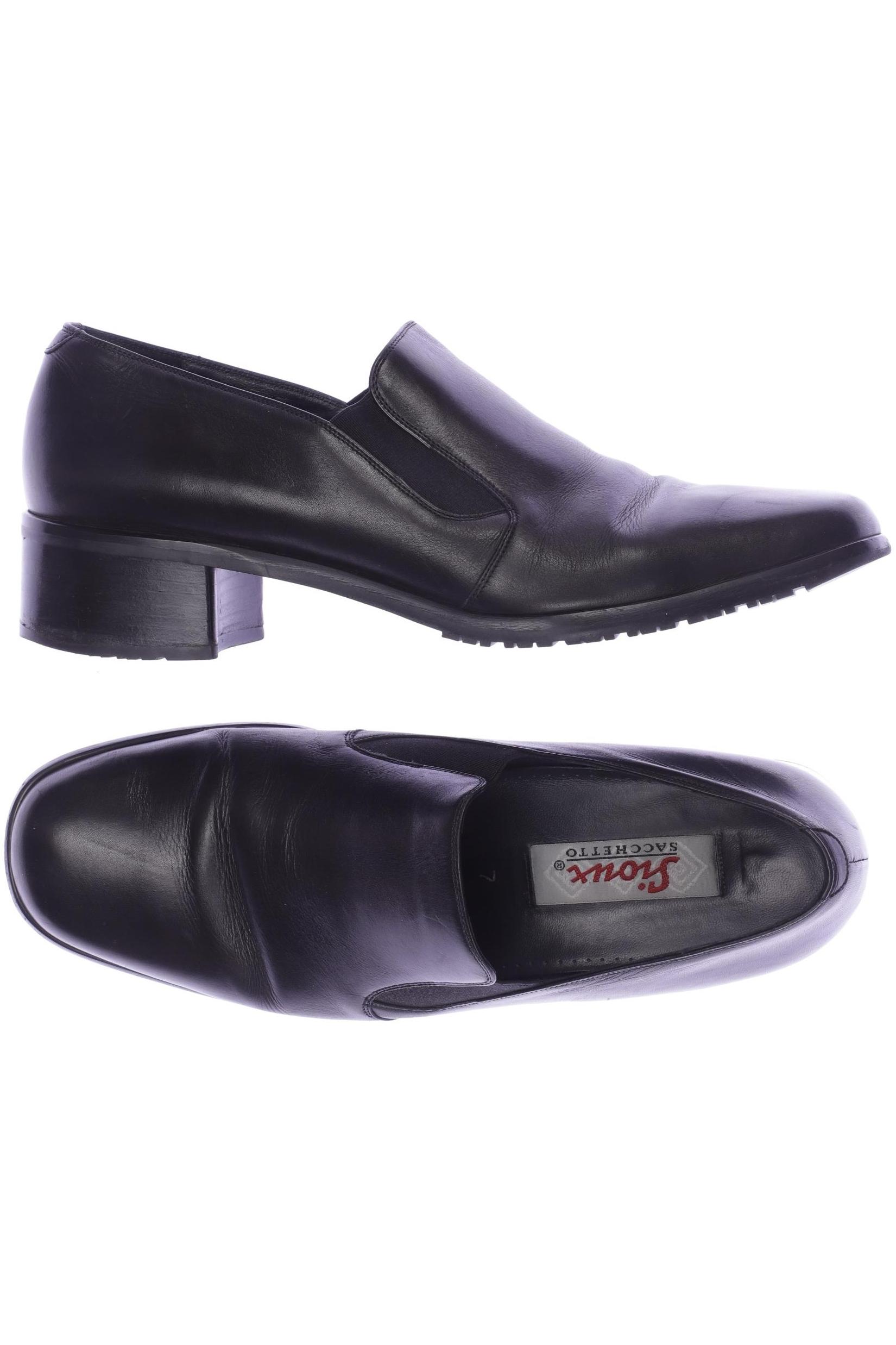 

Sioux Damen Halbschuh, schwarz, Gr. 7