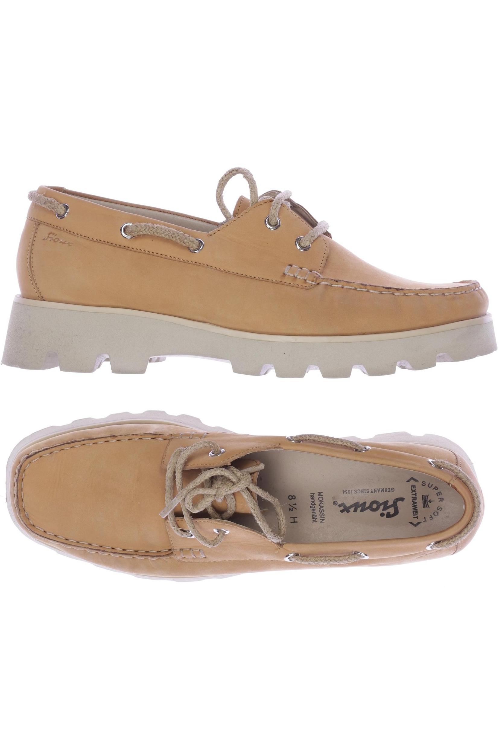 

Sioux Damen Halbschuh, beige, Gr. 8.5