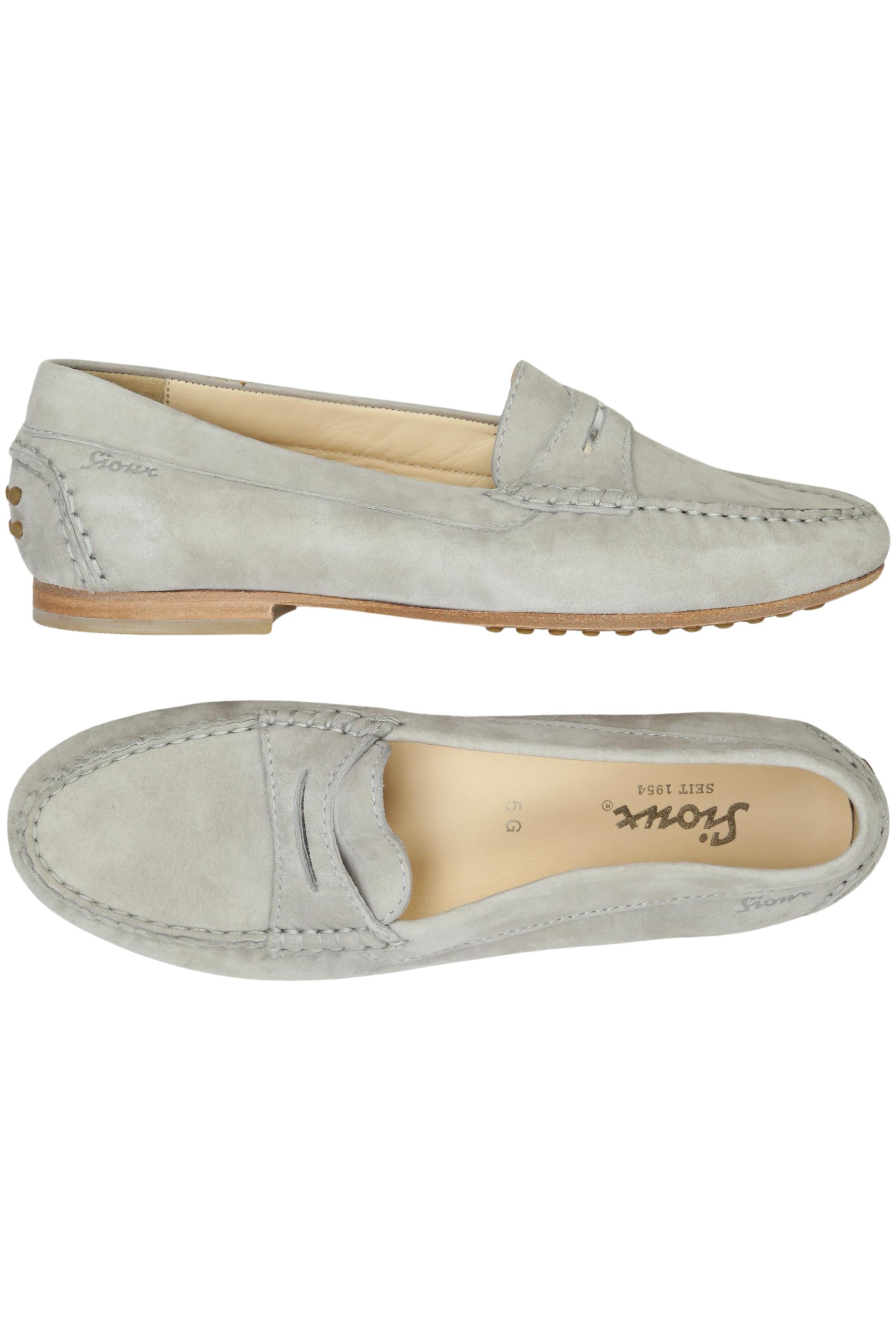 

Sioux Damen Halbschuh, grau, Gr. 5