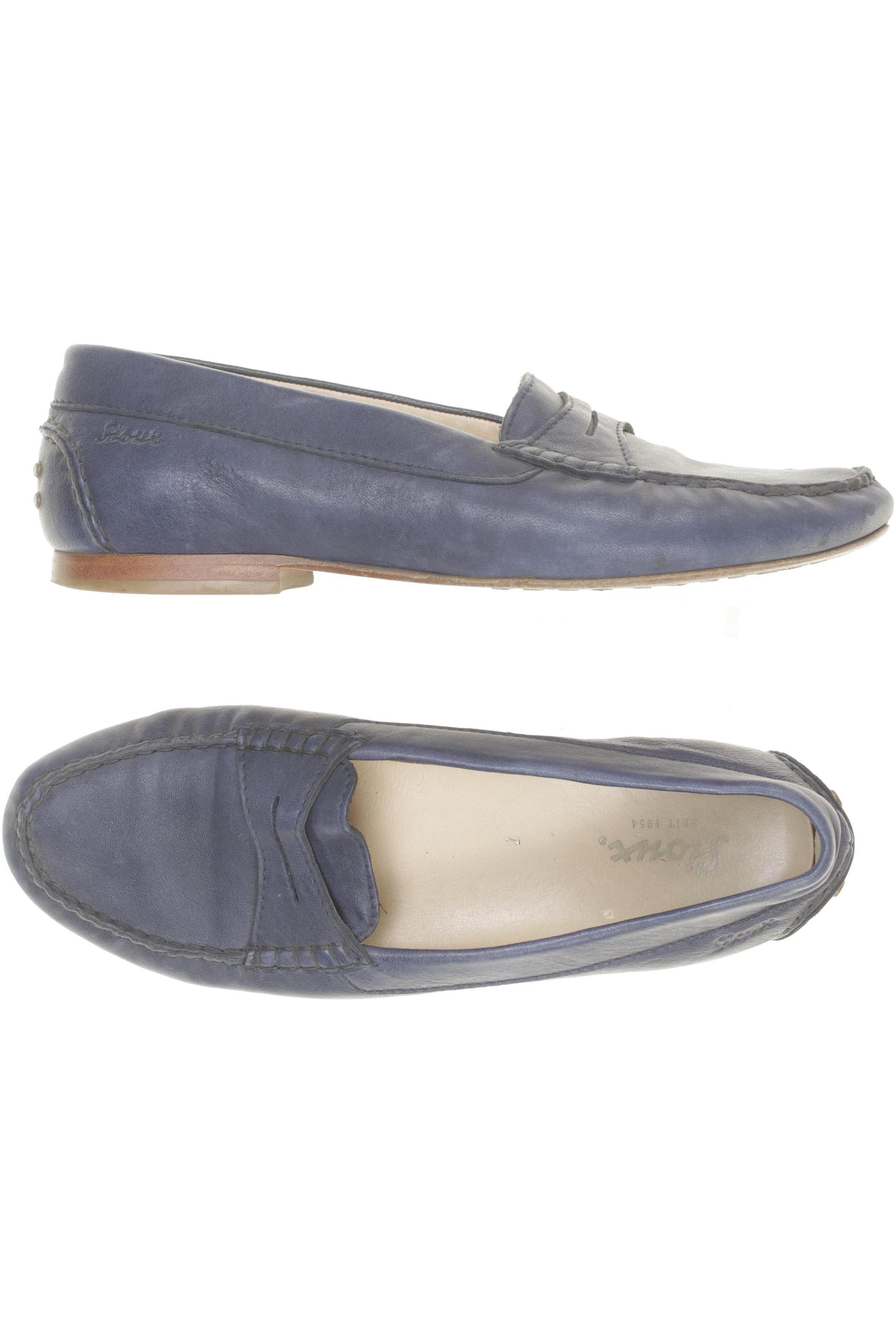 

Sioux Damen Halbschuh, blau, Gr. 7