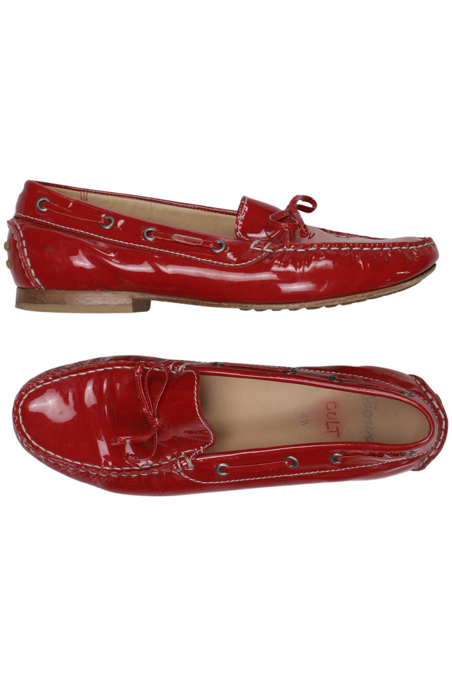 

Sioux Damen Halbschuh, rot, Gr. 4.5