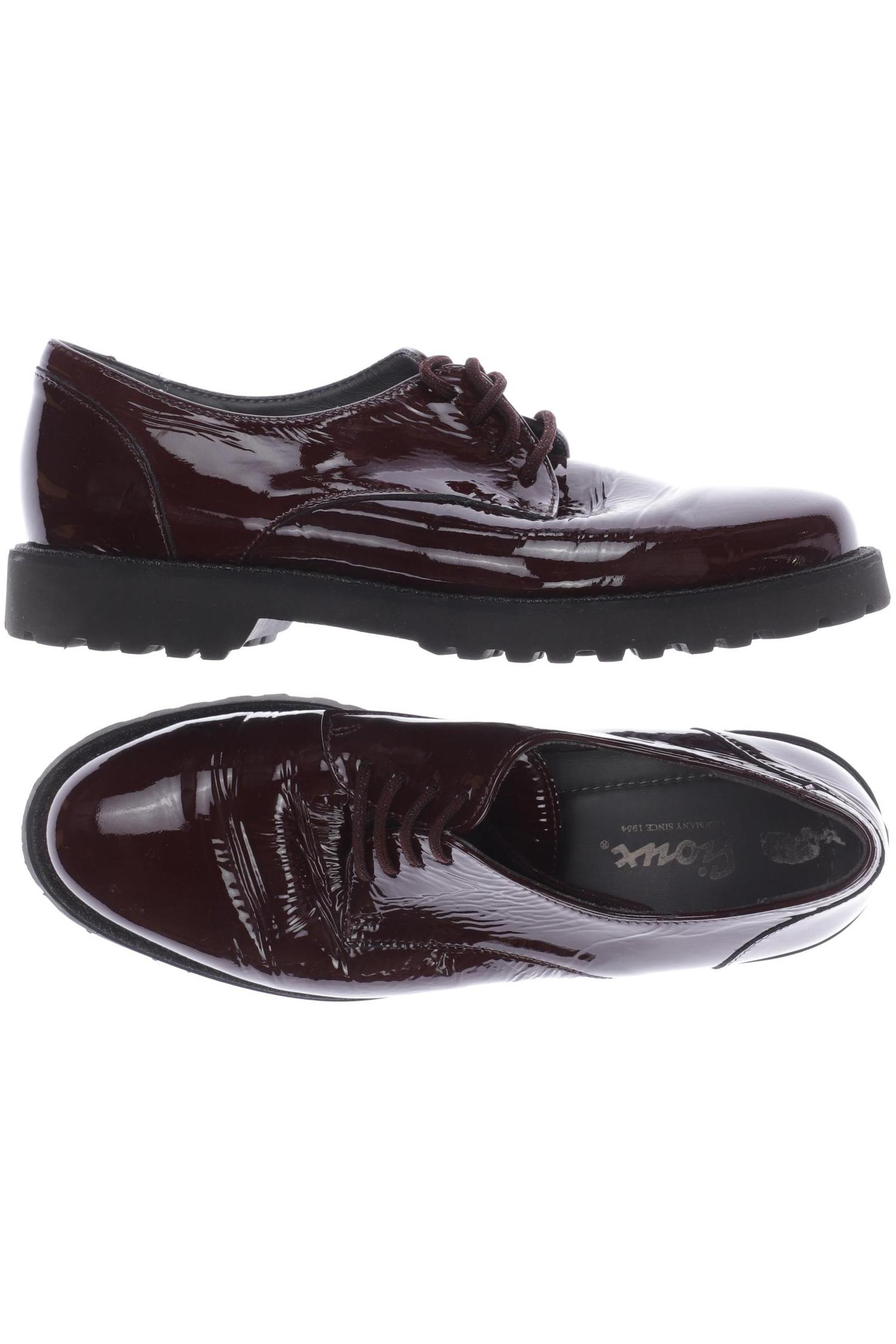 

Sioux Damen Halbschuh, bordeaux, Gr. 4.5