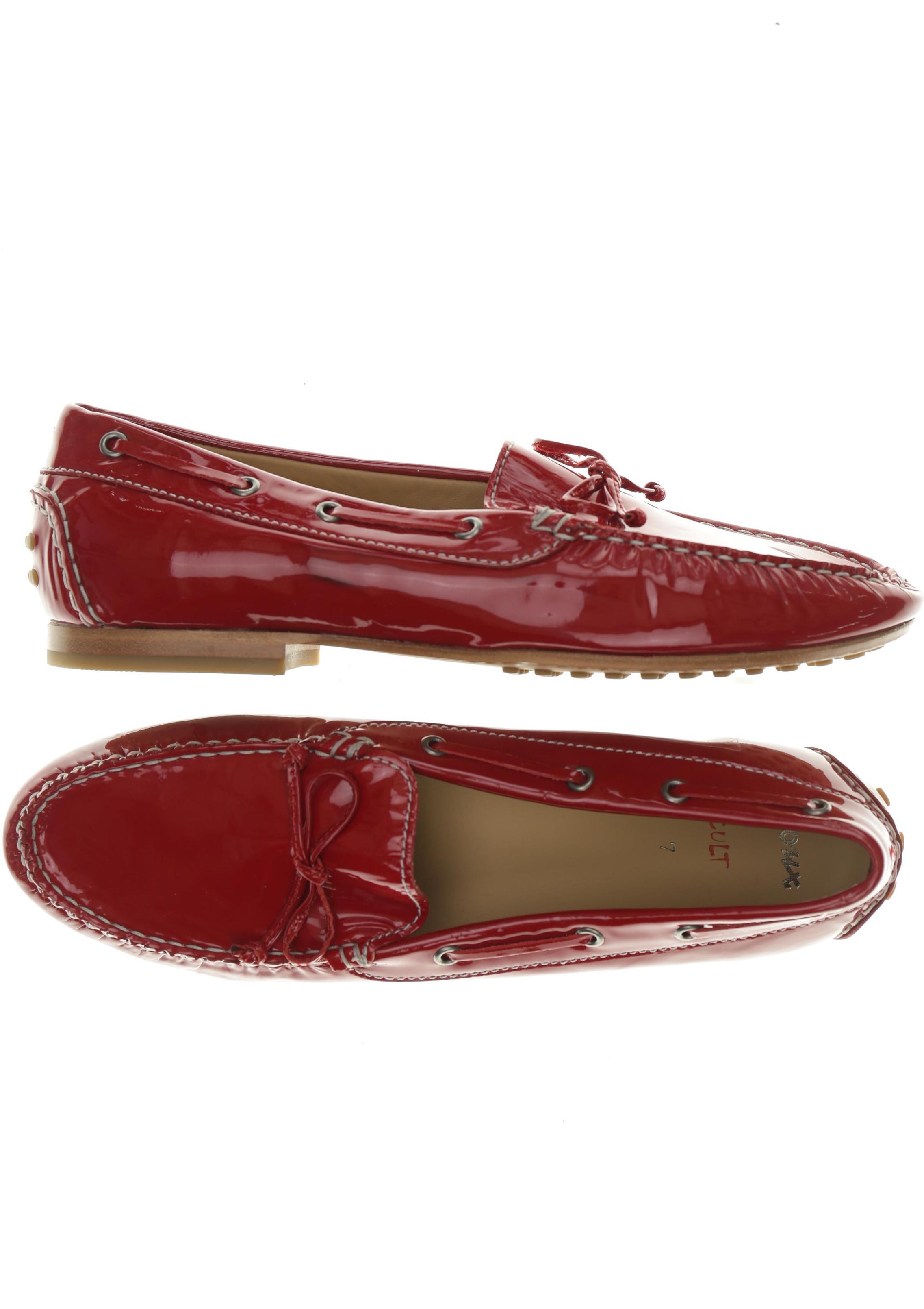 

Sioux Damen Halbschuh, rot, Gr. 7