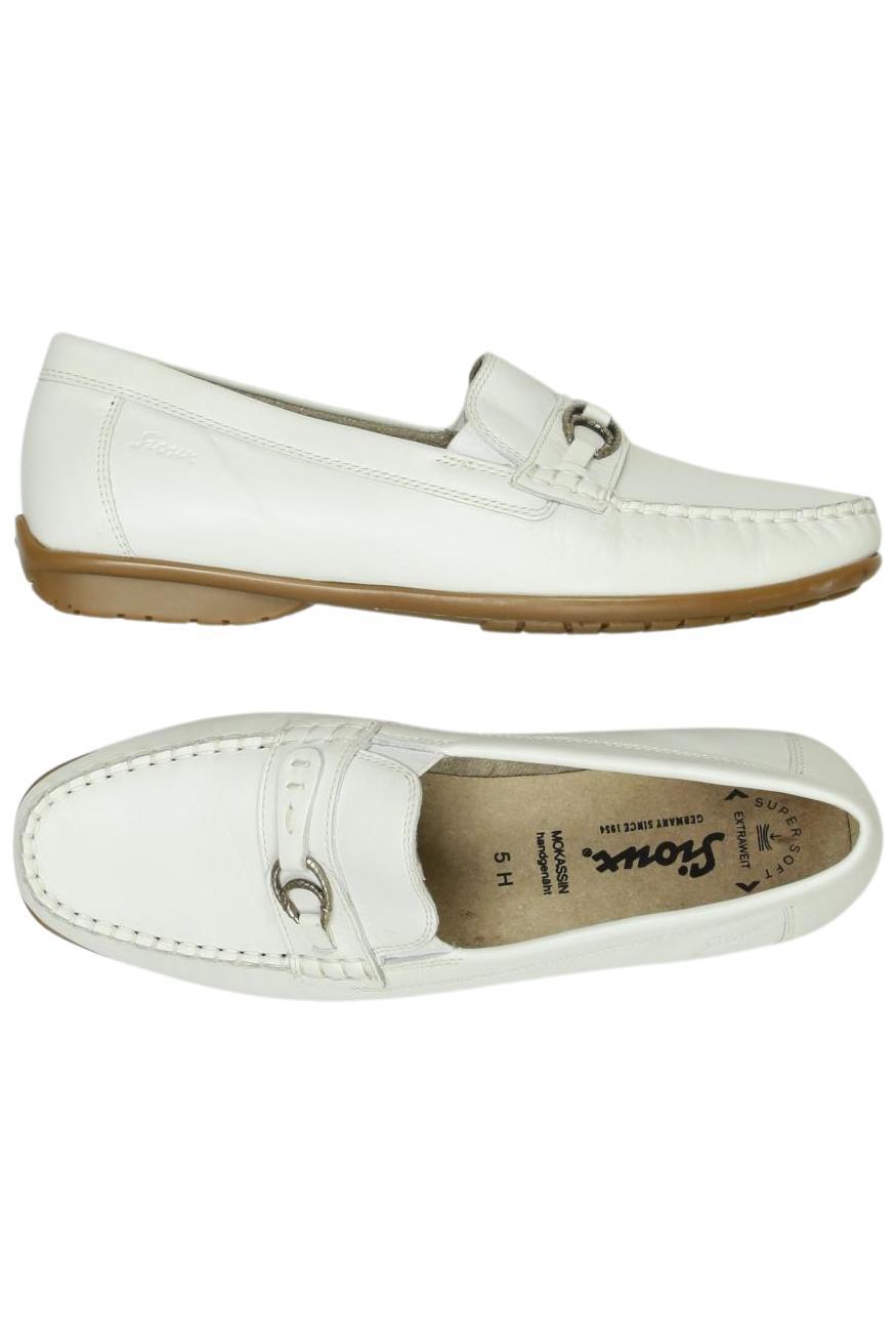 

Sioux Damen Halbschuh, weiß, Gr. 5