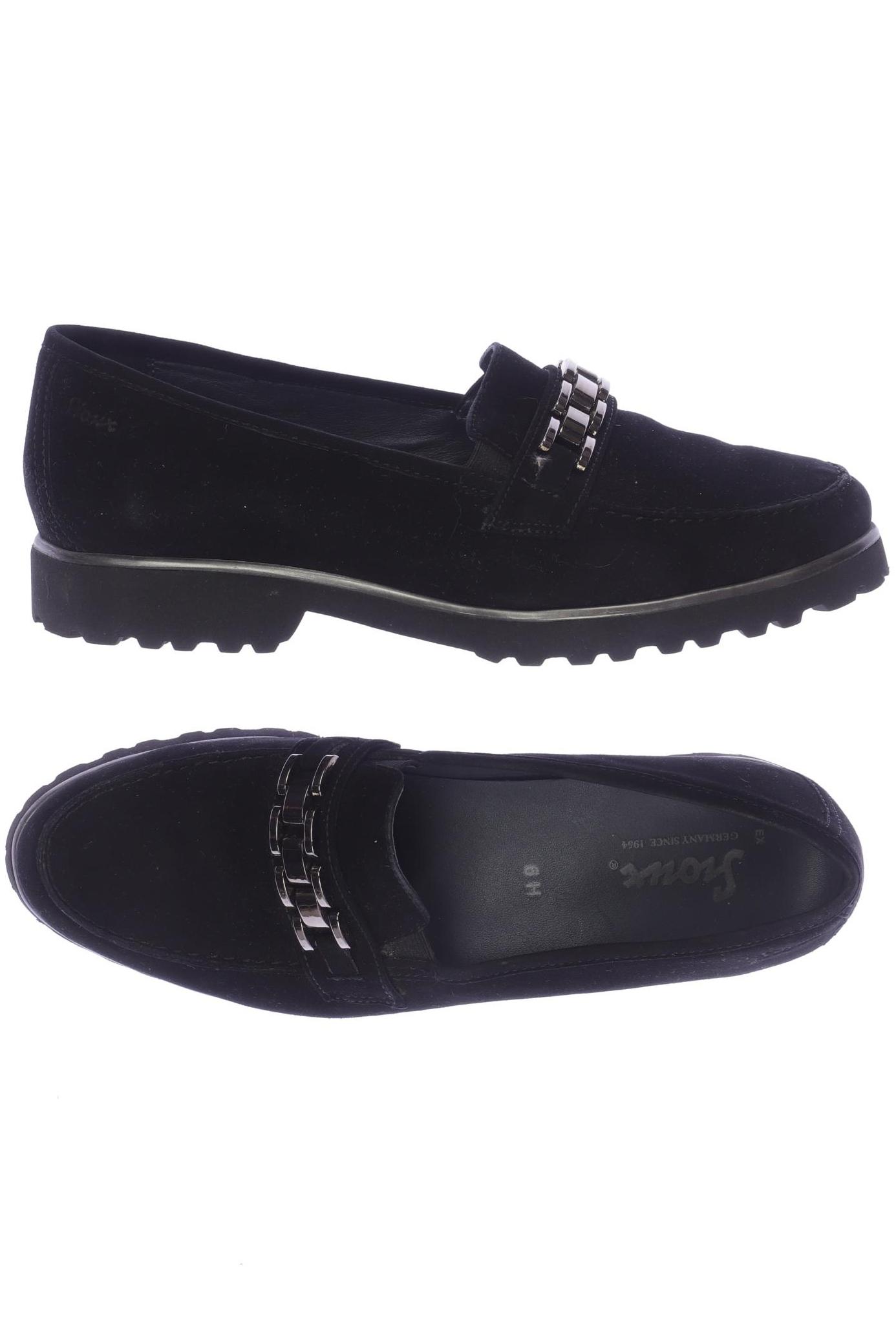 

Sioux Damen Halbschuh, schwarz, Gr. 6
