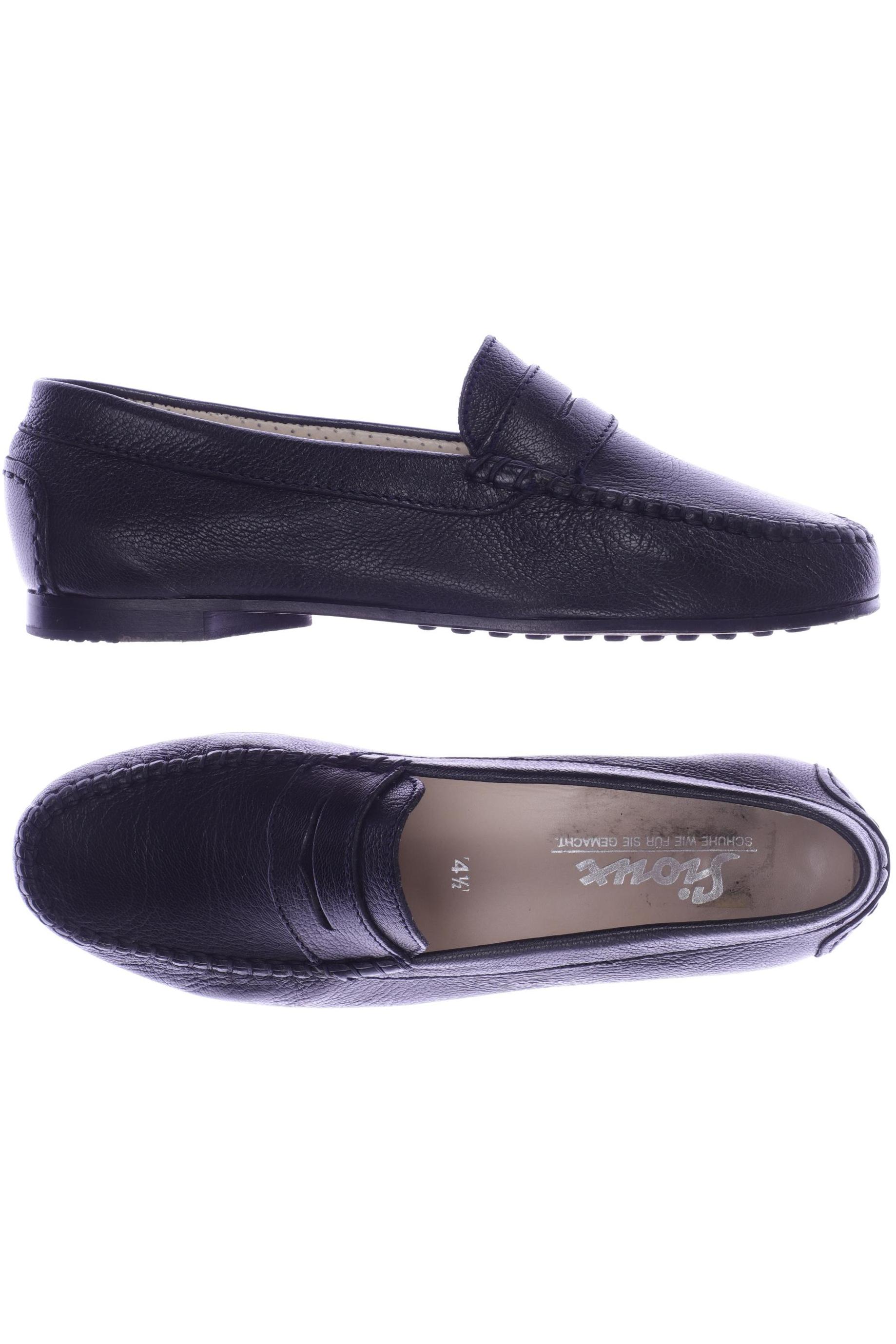 

Sioux Damen Halbschuh, schwarz, Gr. 4.5