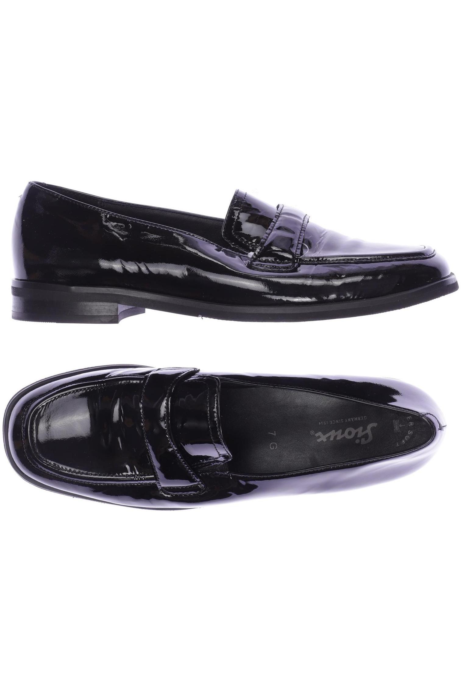 

Sioux Damen Halbschuh, schwarz, Gr. 7