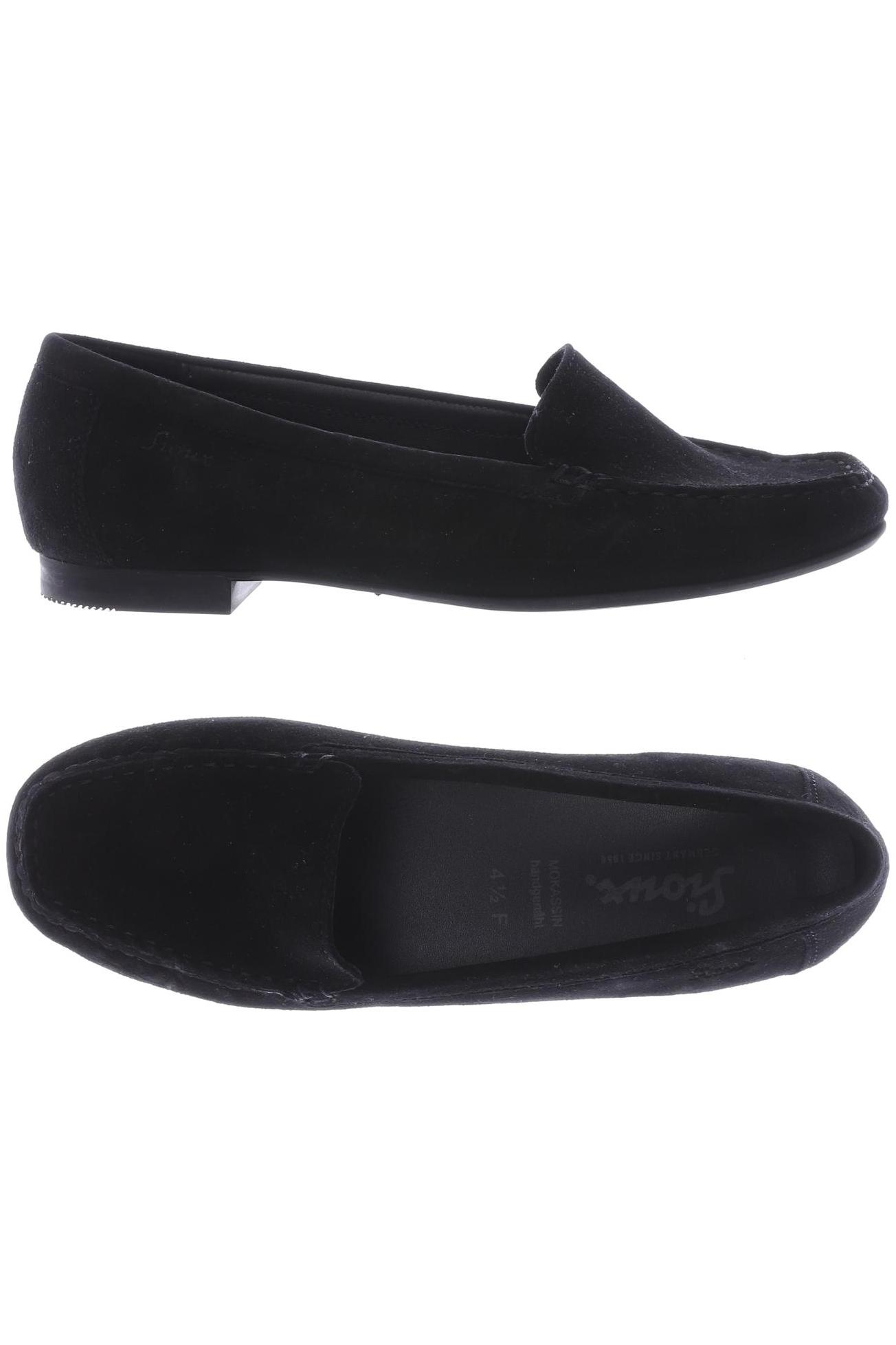 

Sioux Damen Halbschuh, schwarz, Gr. 4.5