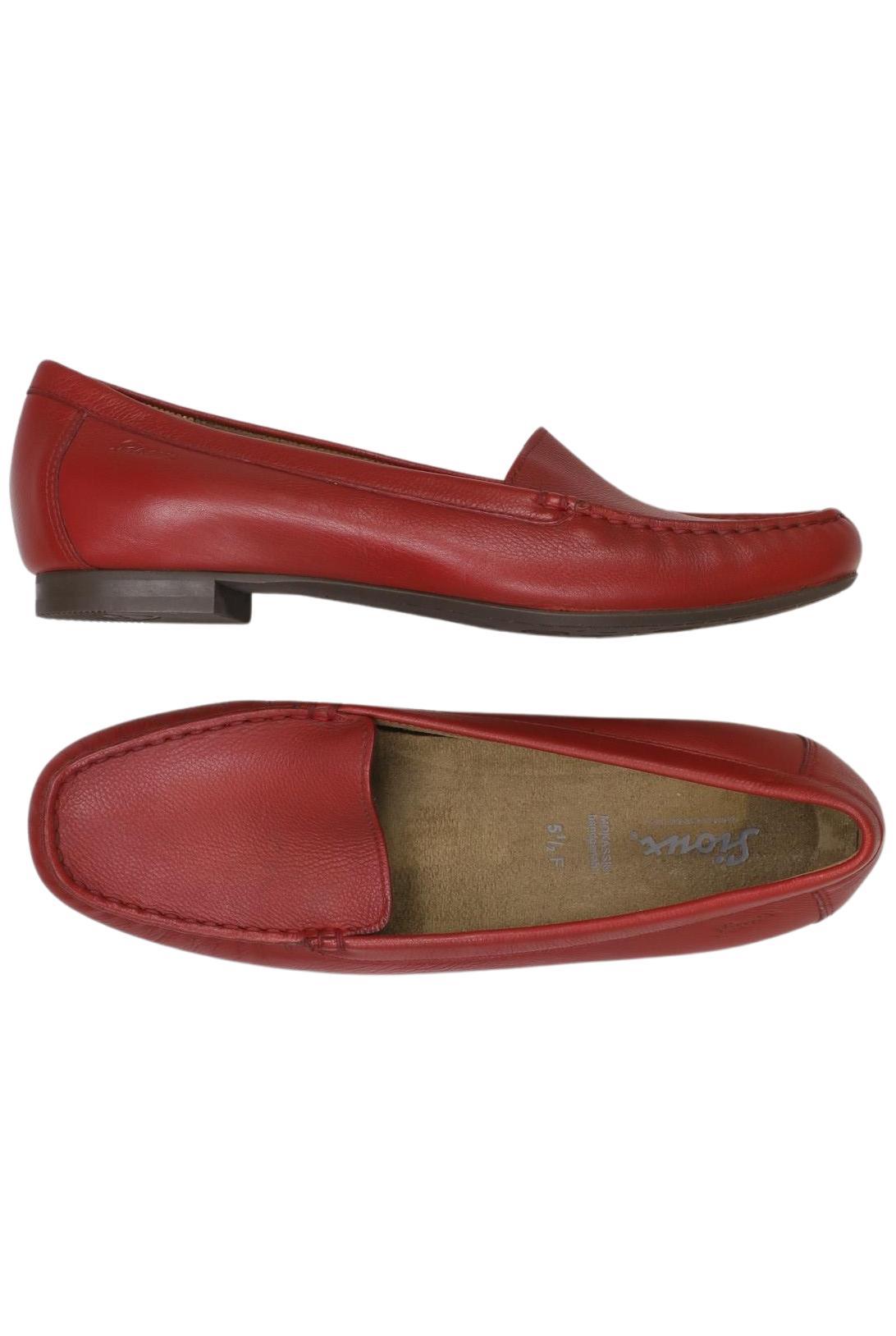 

Sioux Damen Halbschuh, rot, Gr. 5.5