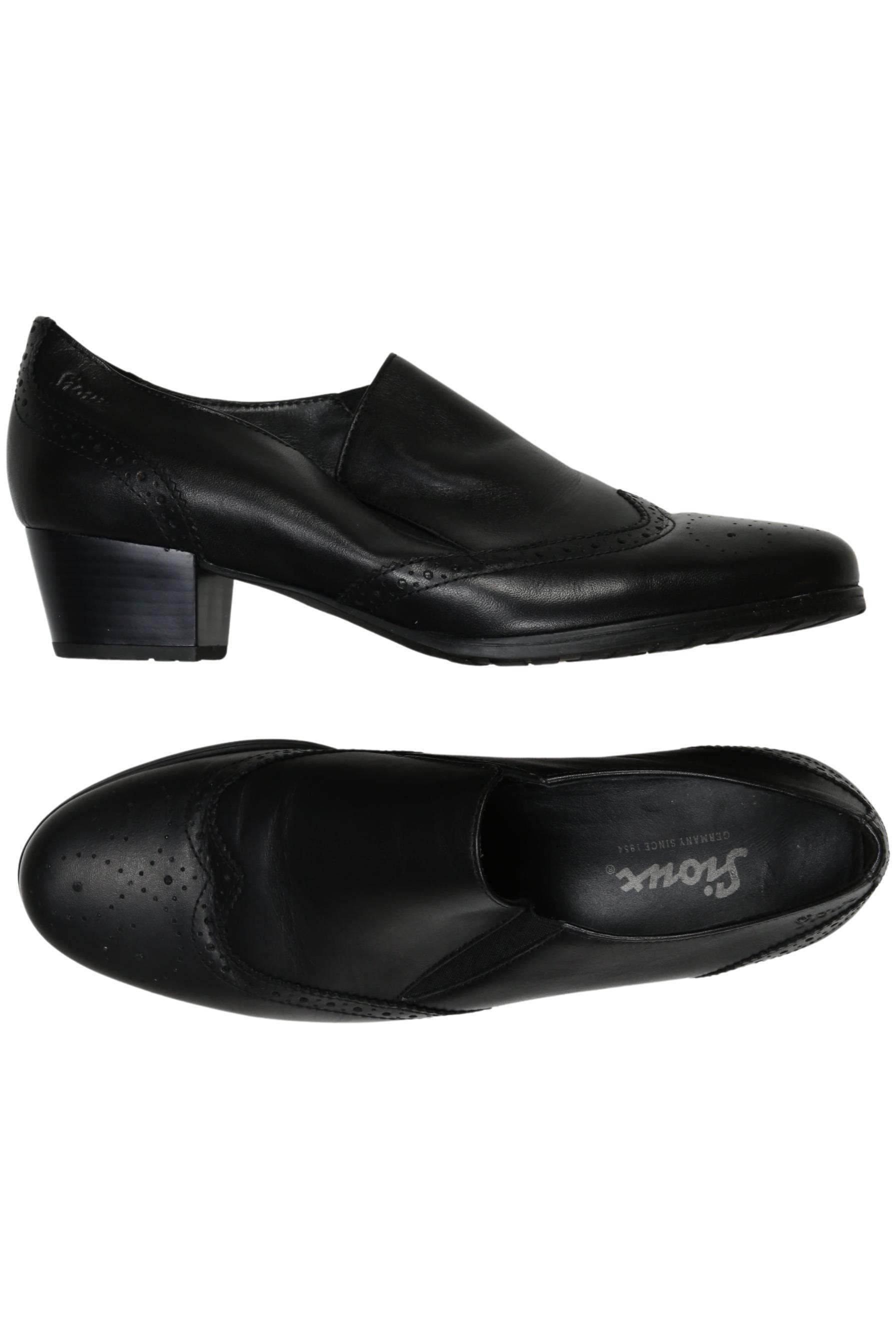 

Sioux Damen Halbschuh, schwarz, Gr. 5
