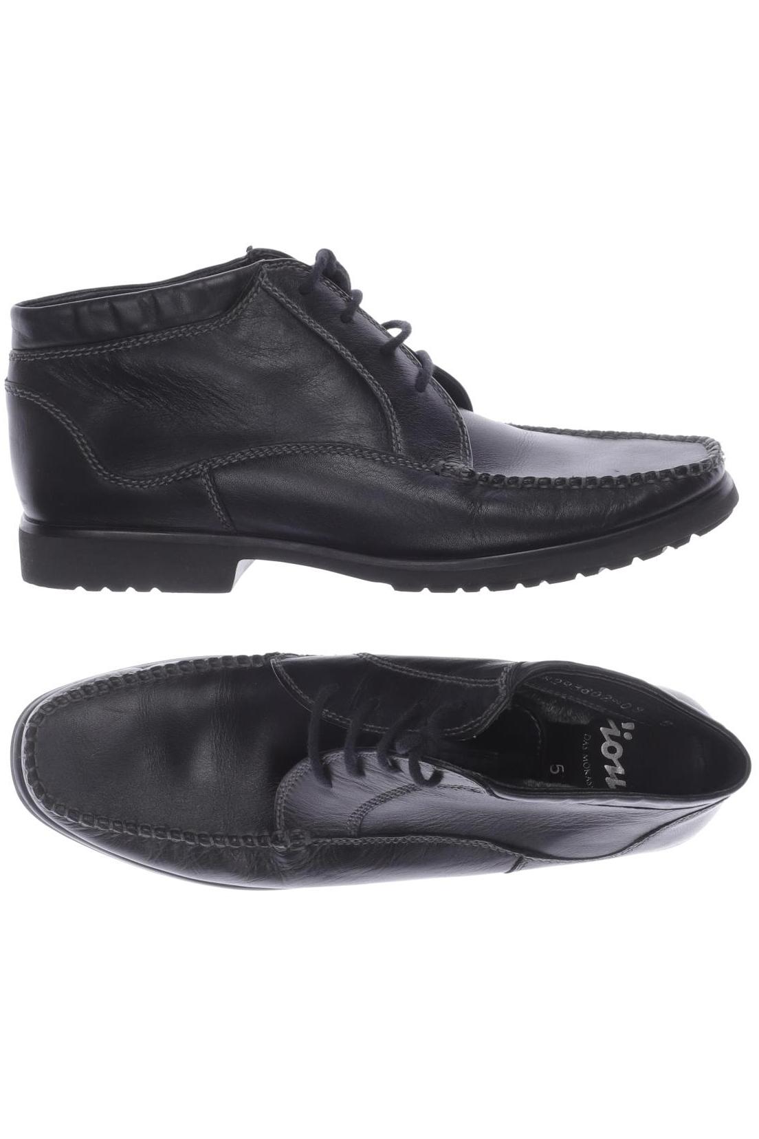 

Sioux Damen Halbschuh, schwarz, Gr. 5