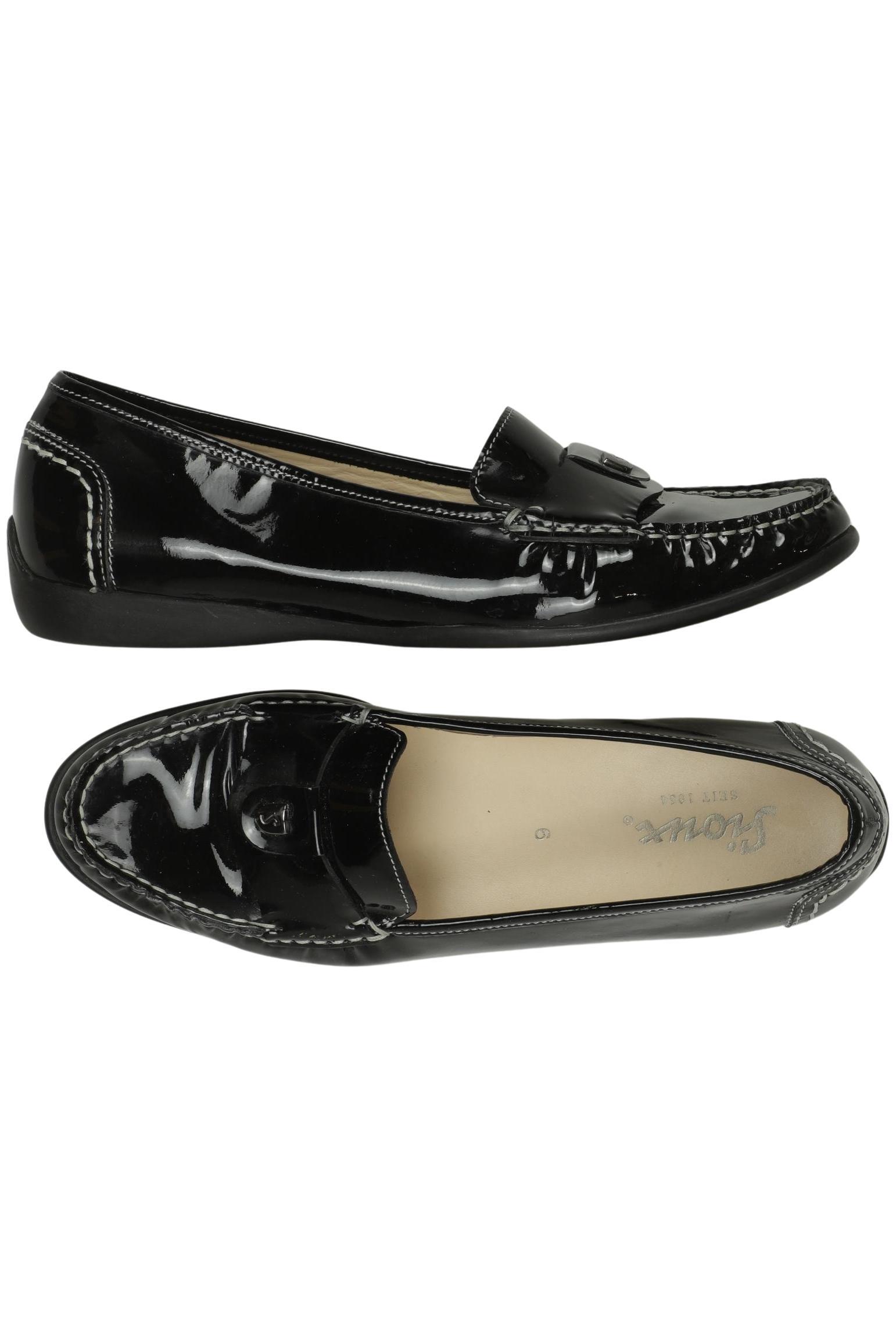 

Sioux Damen Halbschuh, schwarz, Gr. 6