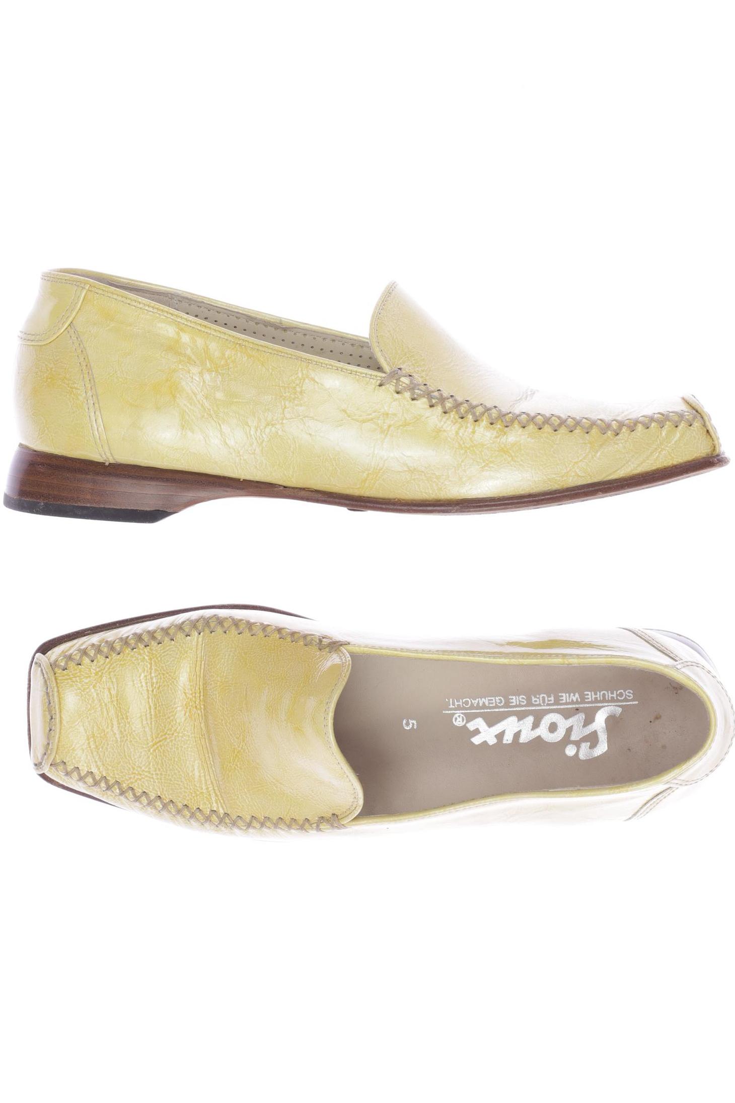 

Sioux Damen Halbschuh, gelb, Gr. 5