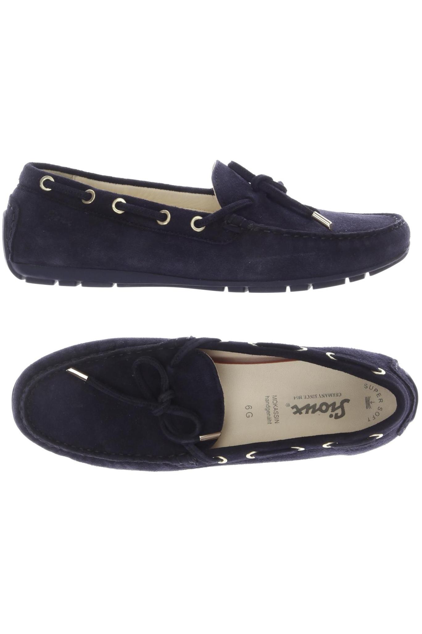 

Sioux Damen Halbschuh, marineblau, Gr. 6