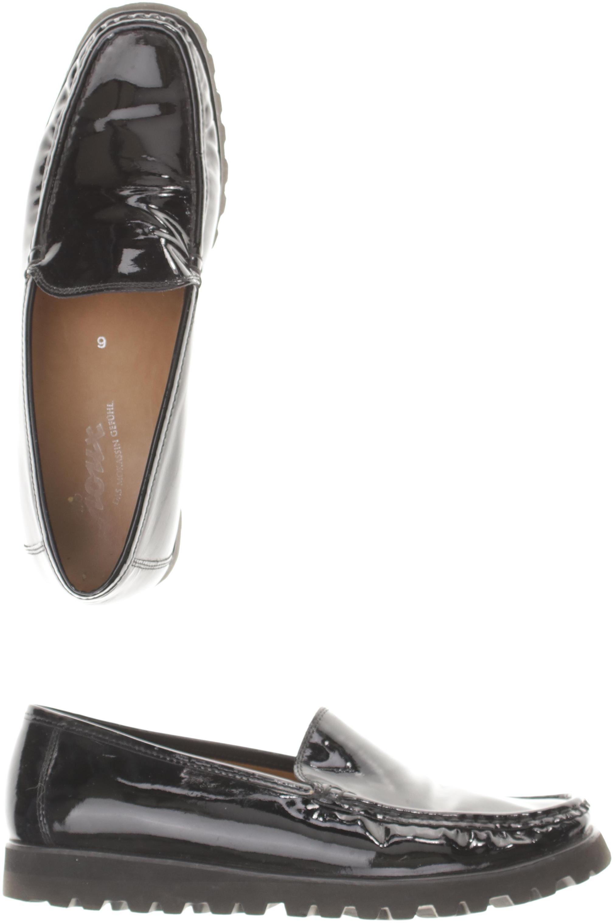 

Sioux Damen Halbschuh, schwarz, Gr. 6