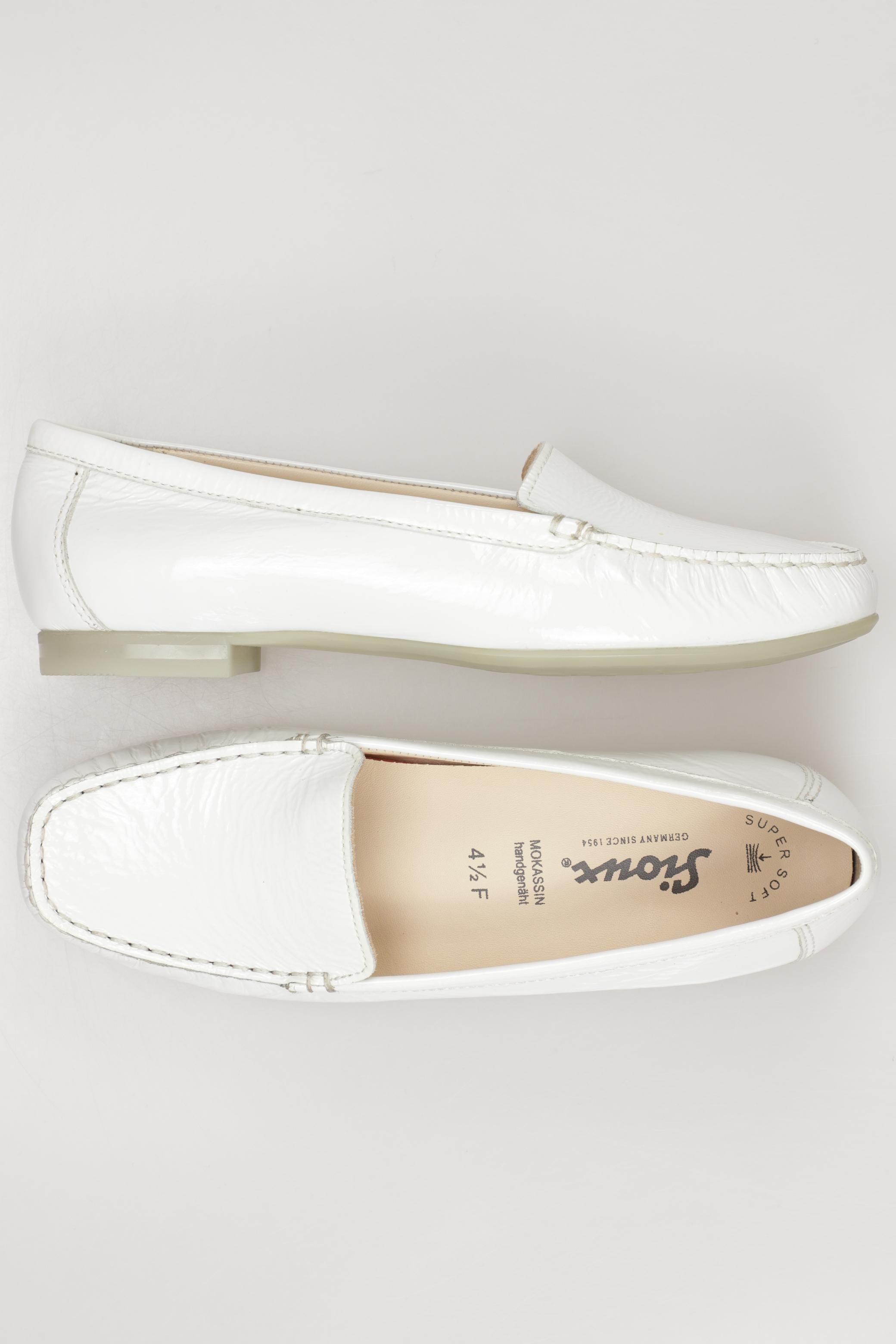 

Sioux Damen Halbschuh, weiß, Gr. 4.5