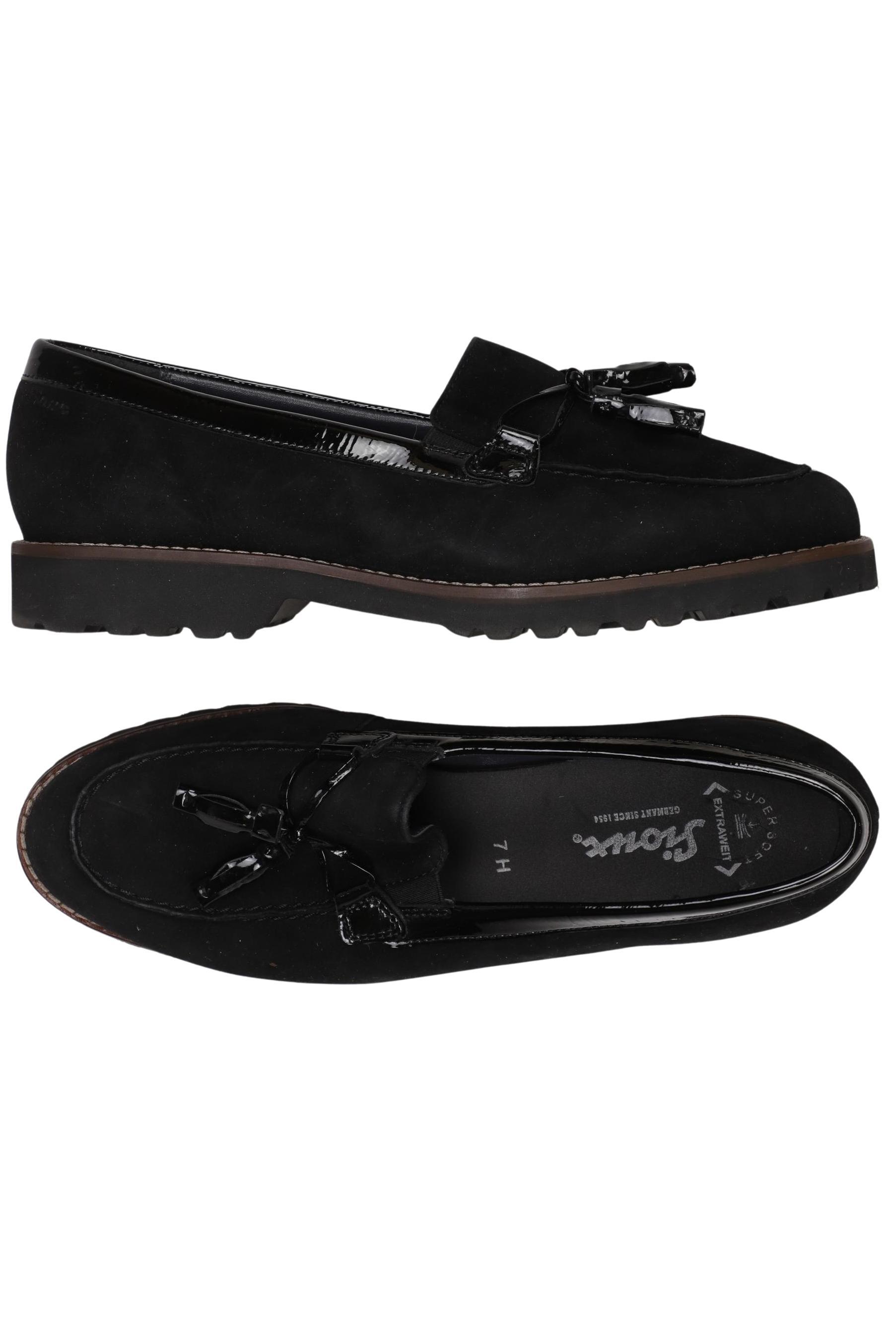 

Sioux Damen Halbschuh, schwarz, Gr. 7