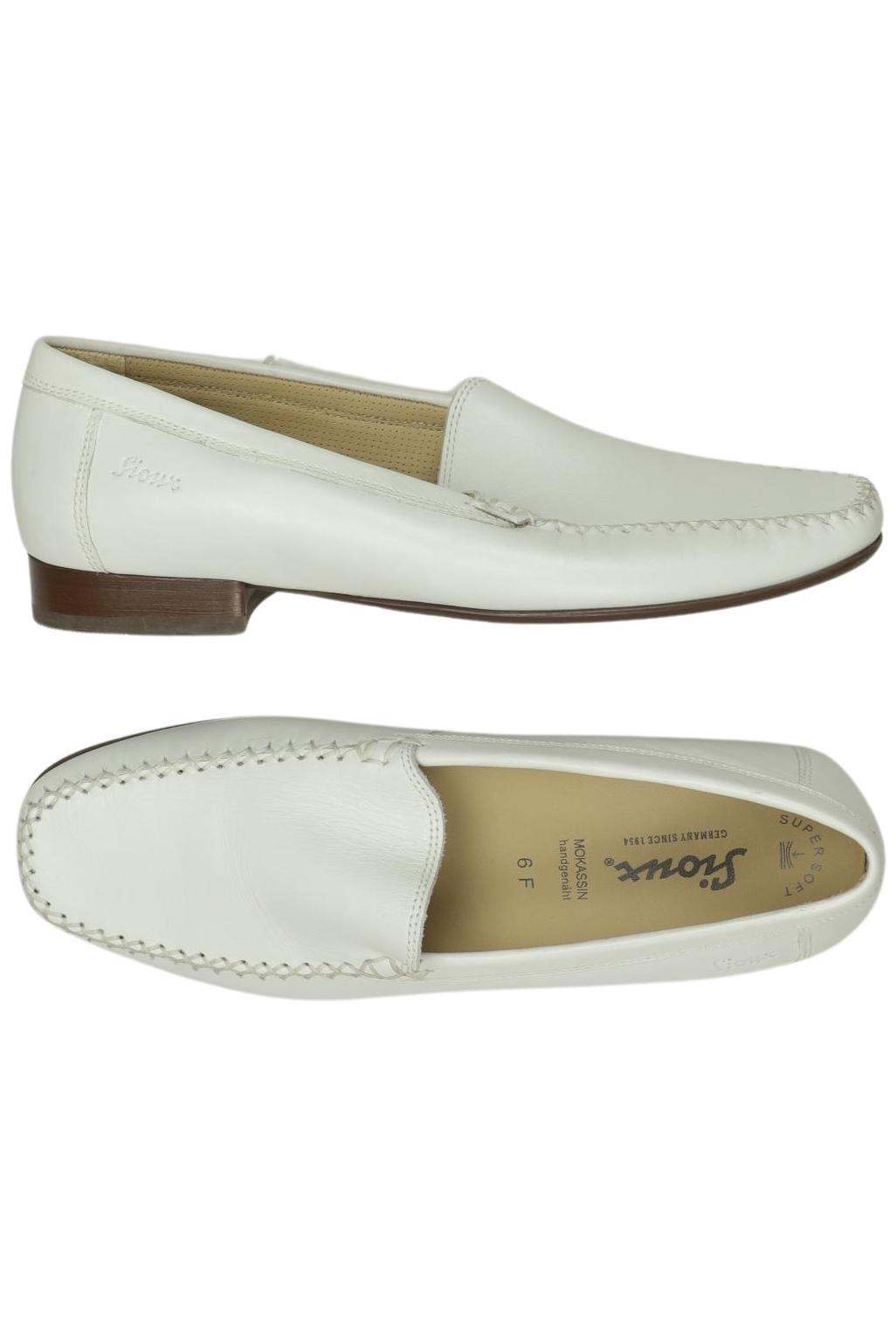 

Sioux Damen Halbschuh, weiß, Gr. 6