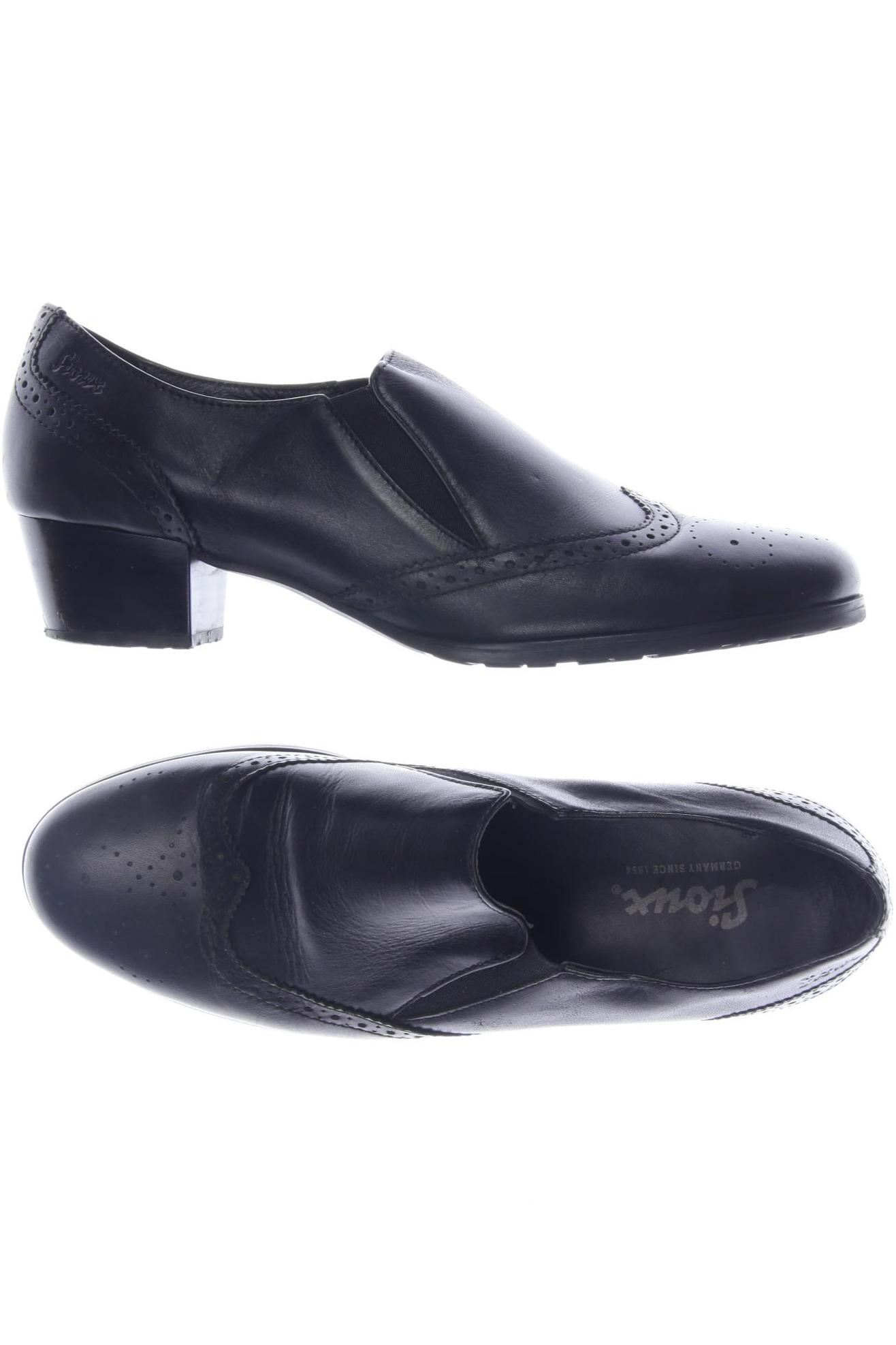 

Sioux Damen Halbschuh, schwarz, Gr. 5