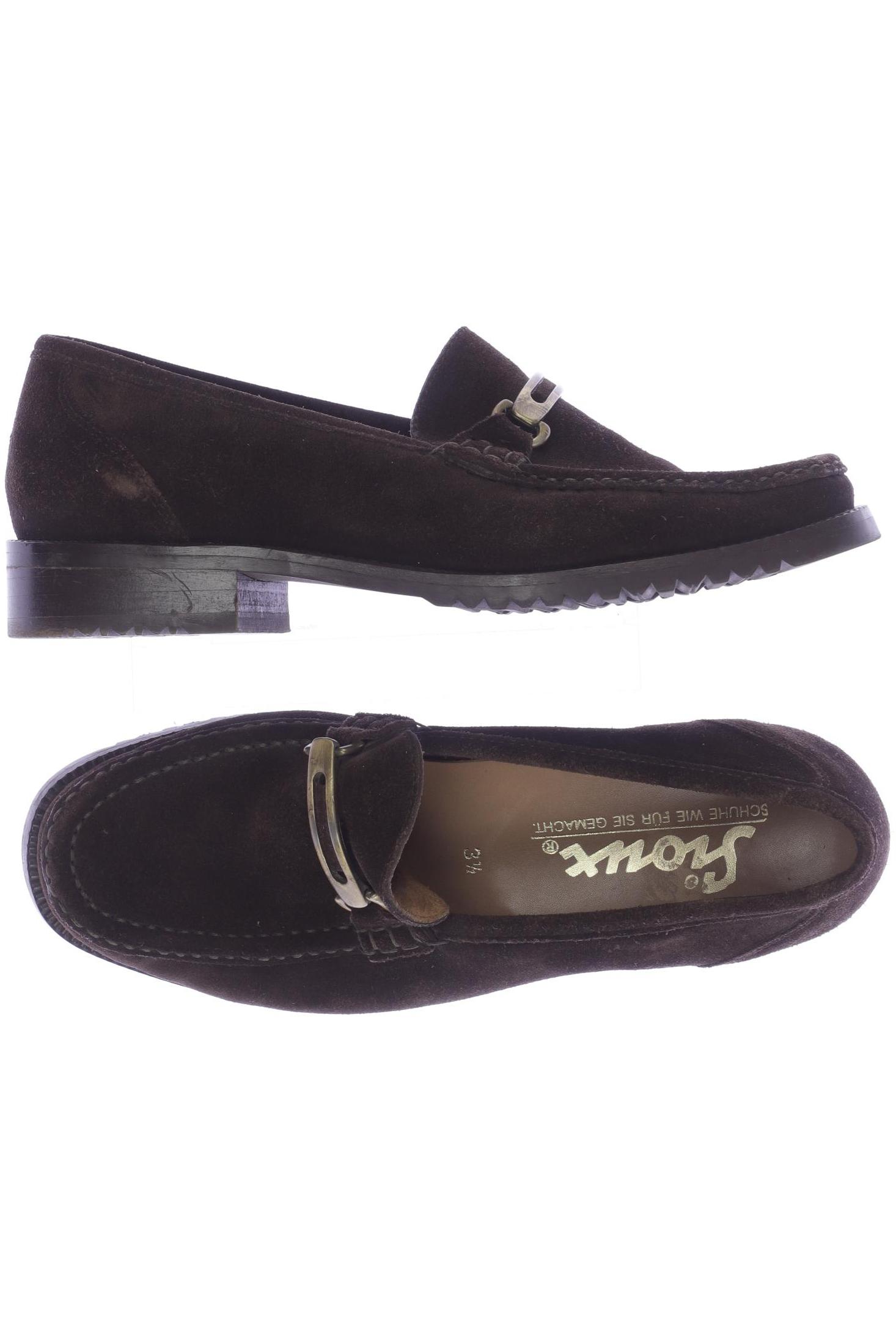 

Sioux Damen Halbschuh, braun, Gr. 3.5