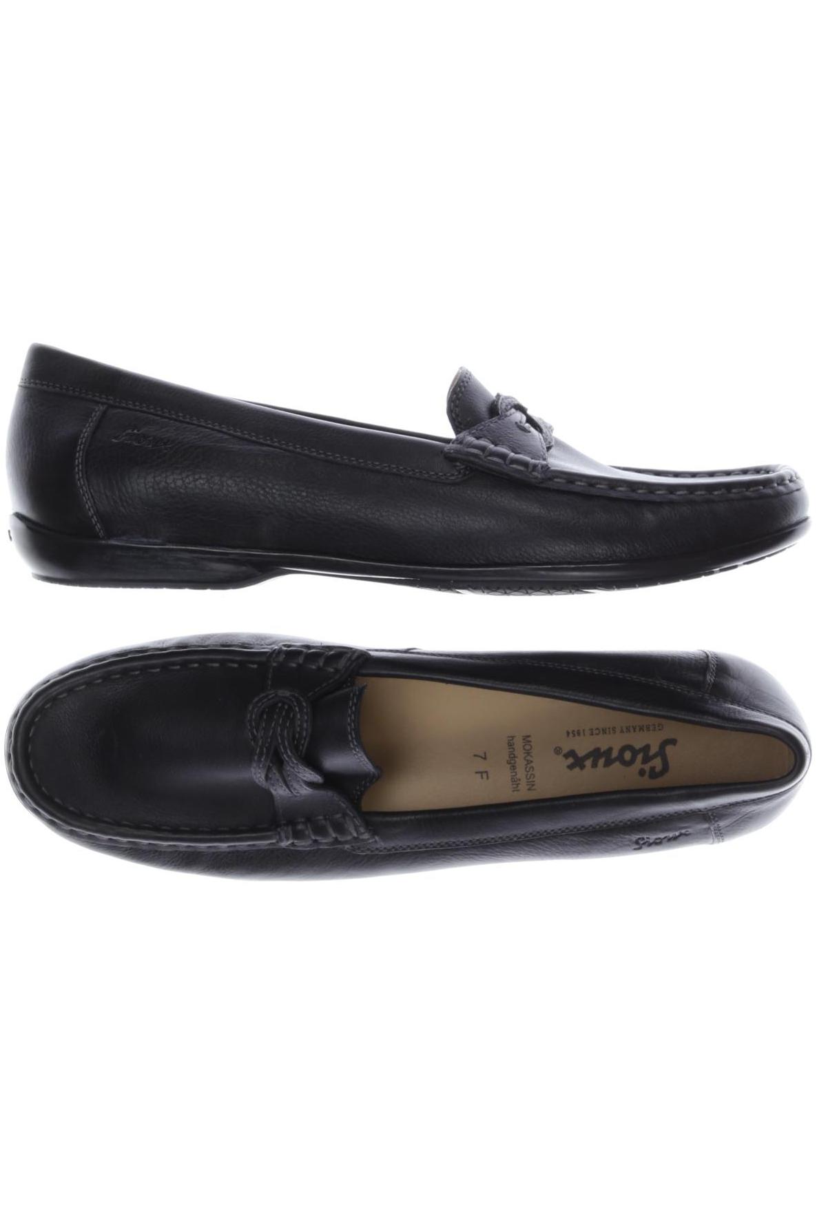 

Sioux Damen Halbschuh, schwarz, Gr. 7