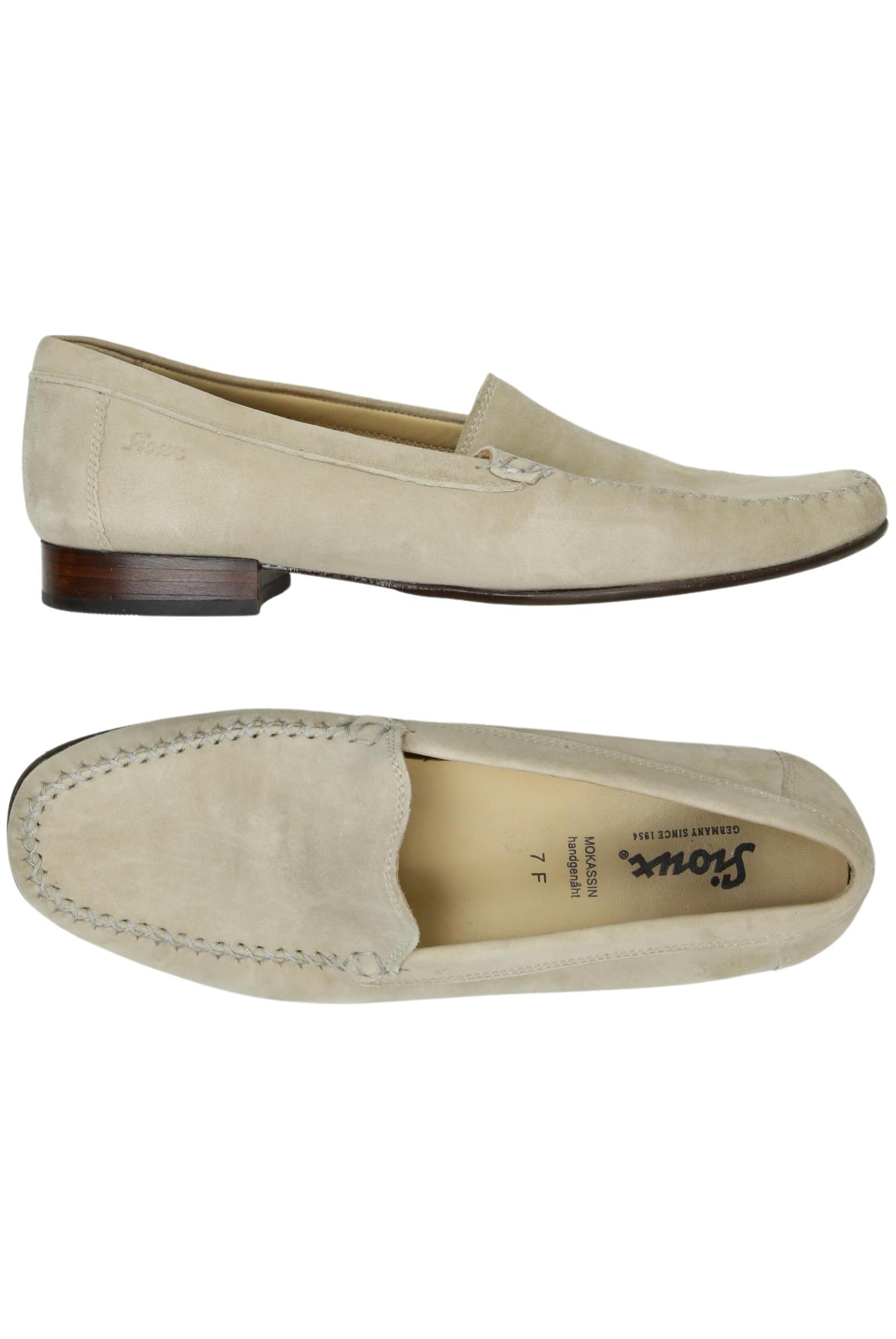 

Sioux Damen Halbschuh, beige, Gr. 7