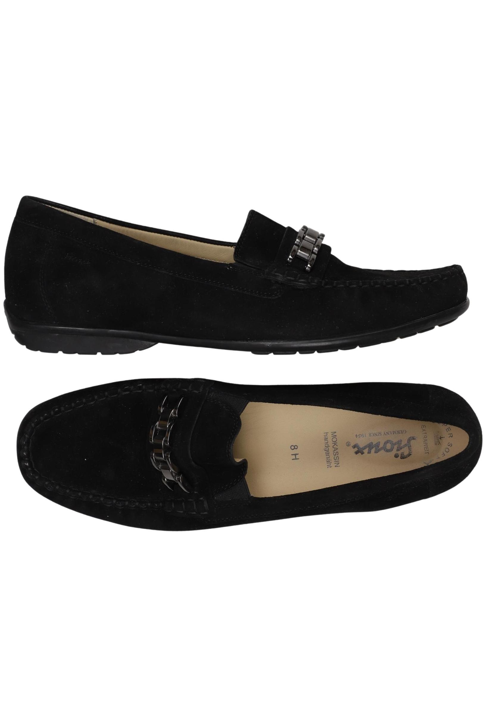 

Sioux Damen Halbschuh, schwarz, Gr. 8