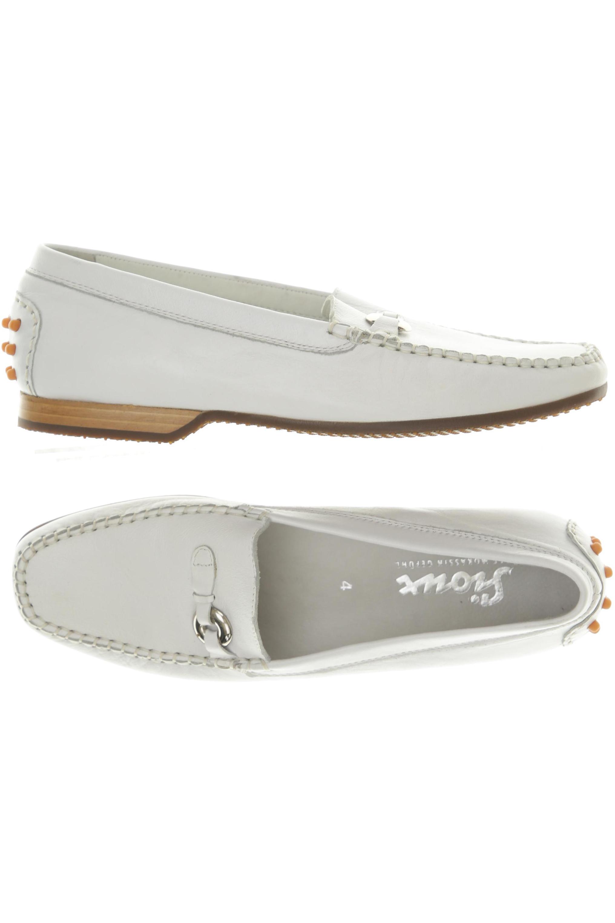 

Sioux Damen Halbschuh, weiß, Gr. 4