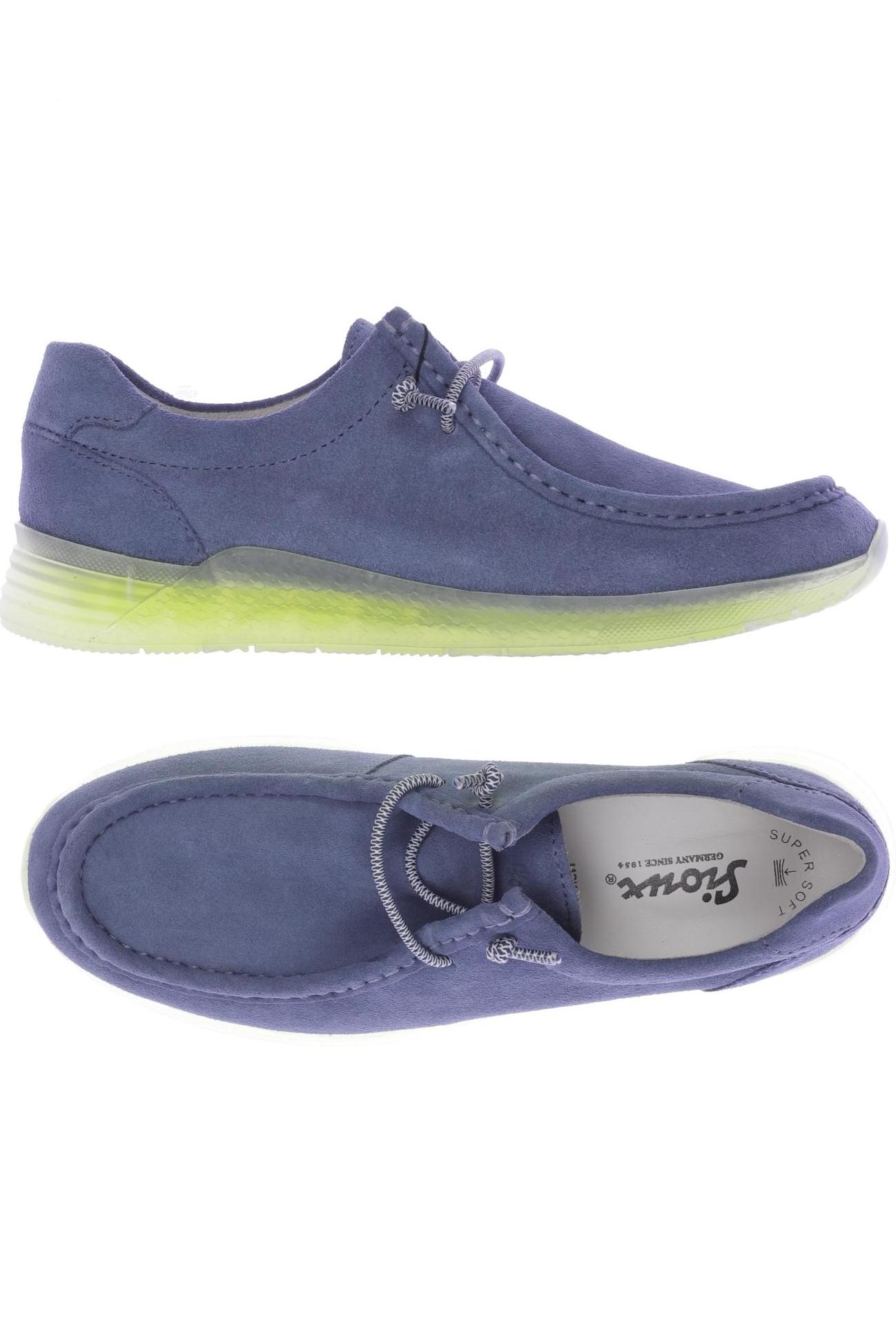 

Sioux Damen Halbschuh, blau, Gr. 5.5