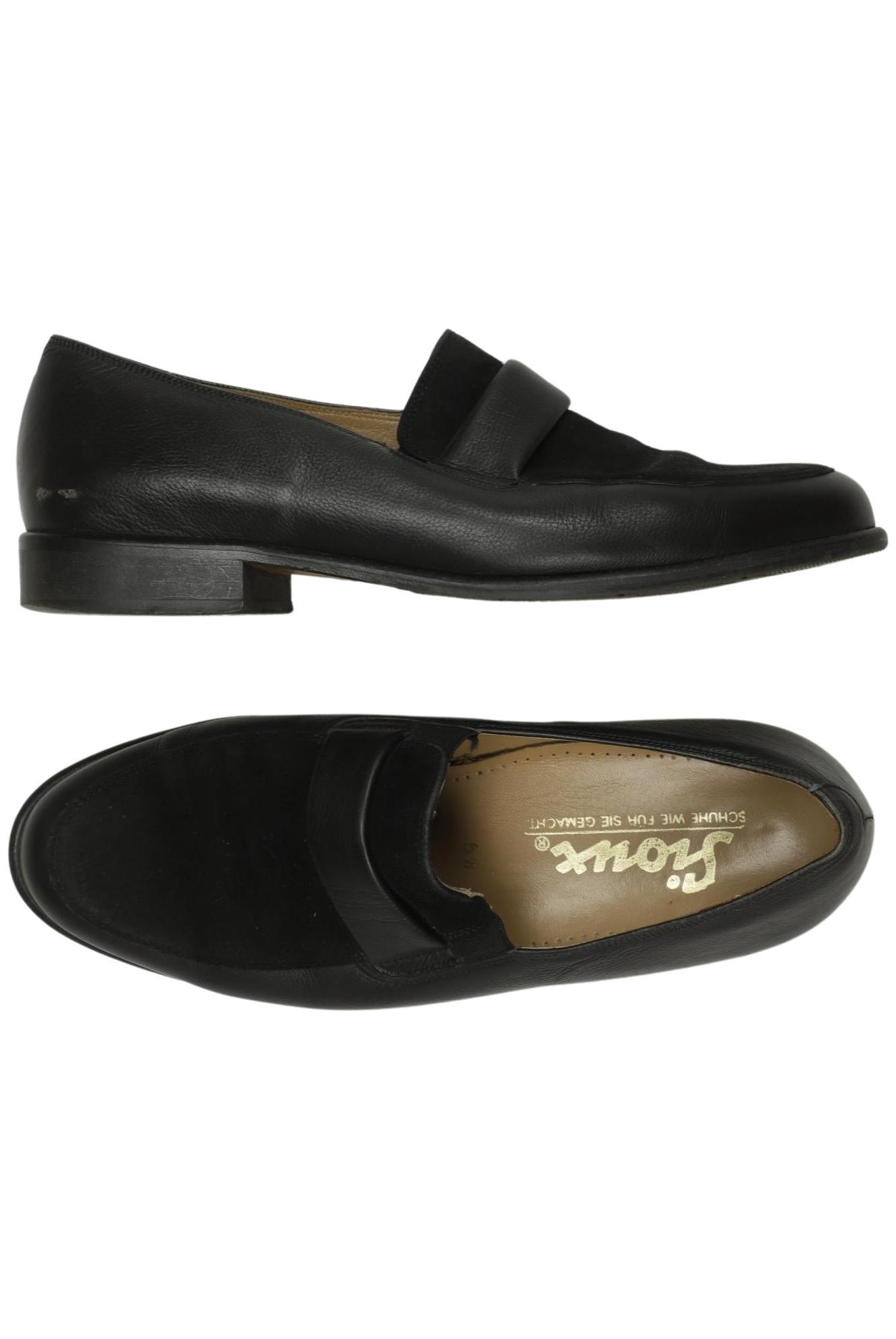 

Sioux Damen Halbschuh, schwarz, Gr. 5.5