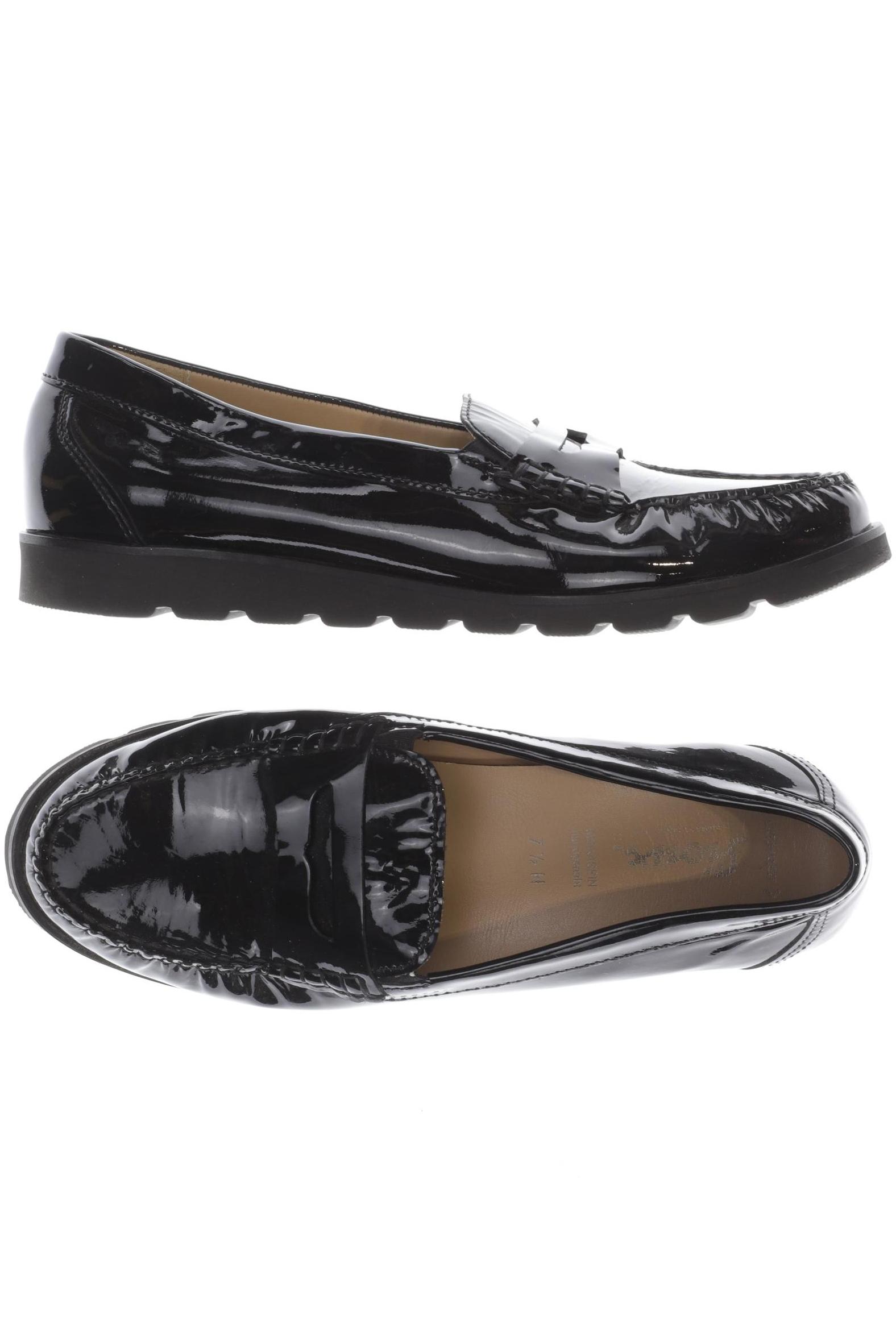 

Sioux Damen Halbschuh, schwarz, Gr. 7.5