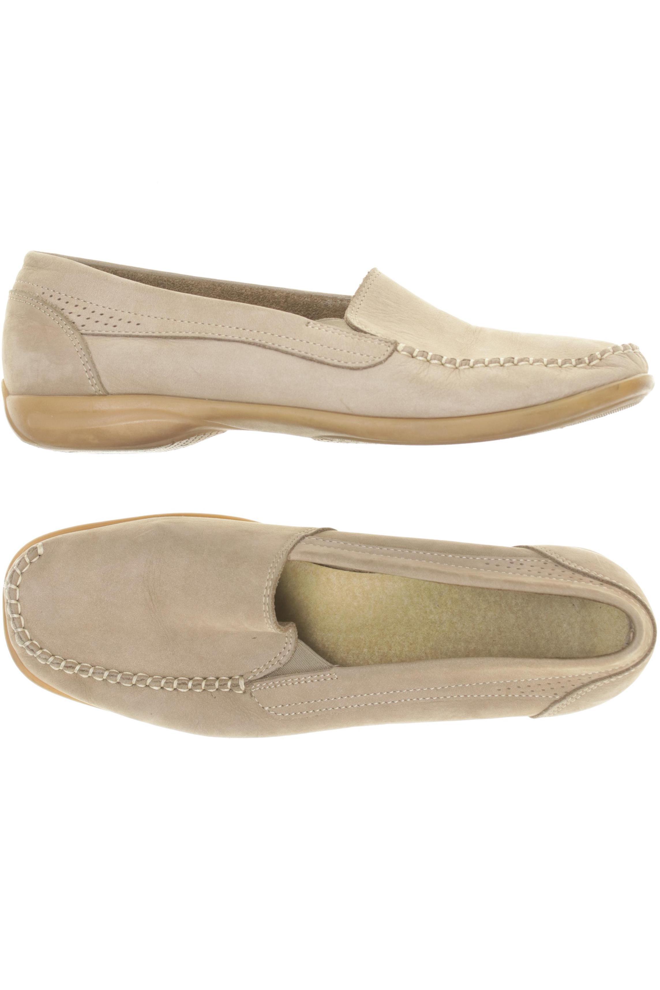 

Sioux Damen Halbschuh, beige, Gr. 5.5