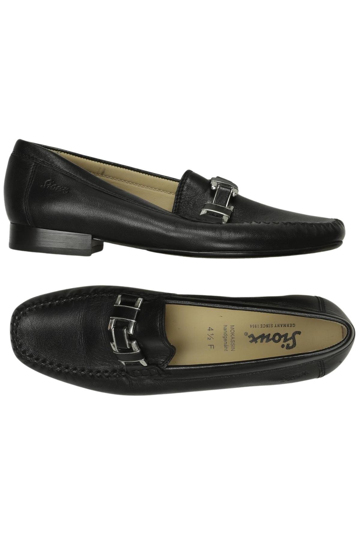 

Sioux Damen Halbschuh, schwarz, Gr. 4.5