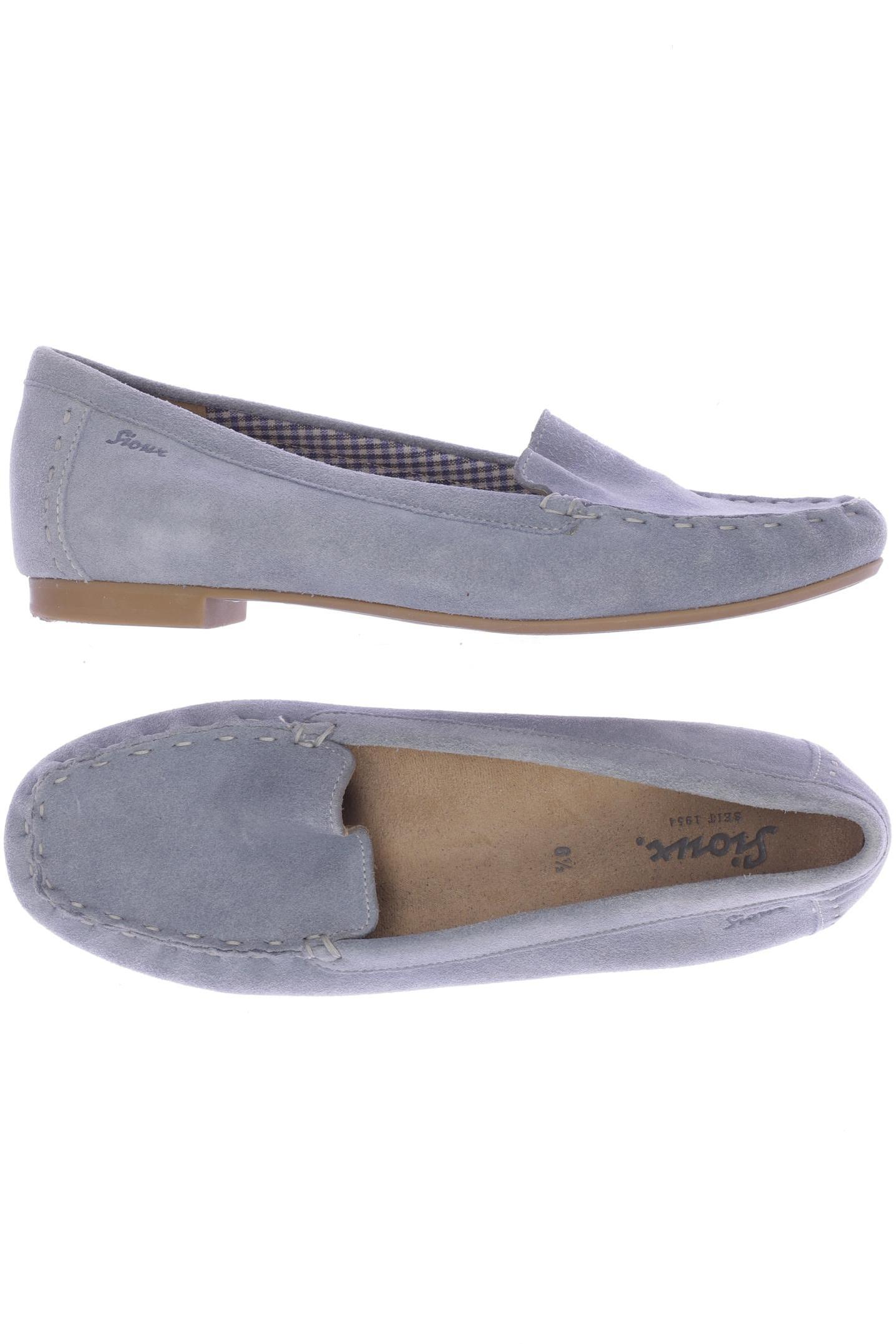 

Sioux Damen Halbschuh, blau, Gr. 6.5