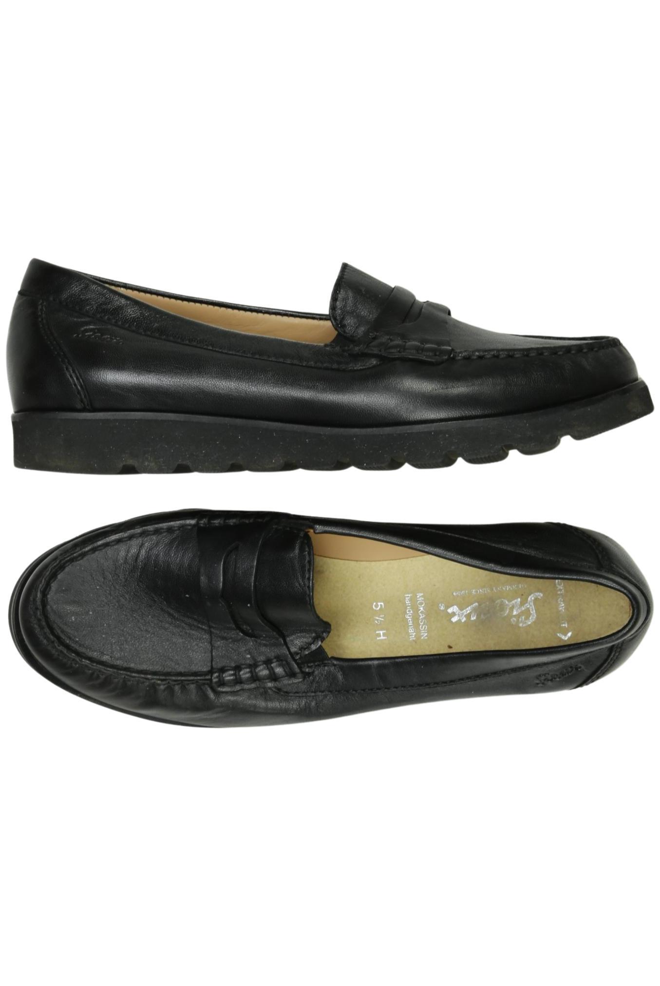 

Sioux Damen Halbschuh, schwarz, Gr. 5.5