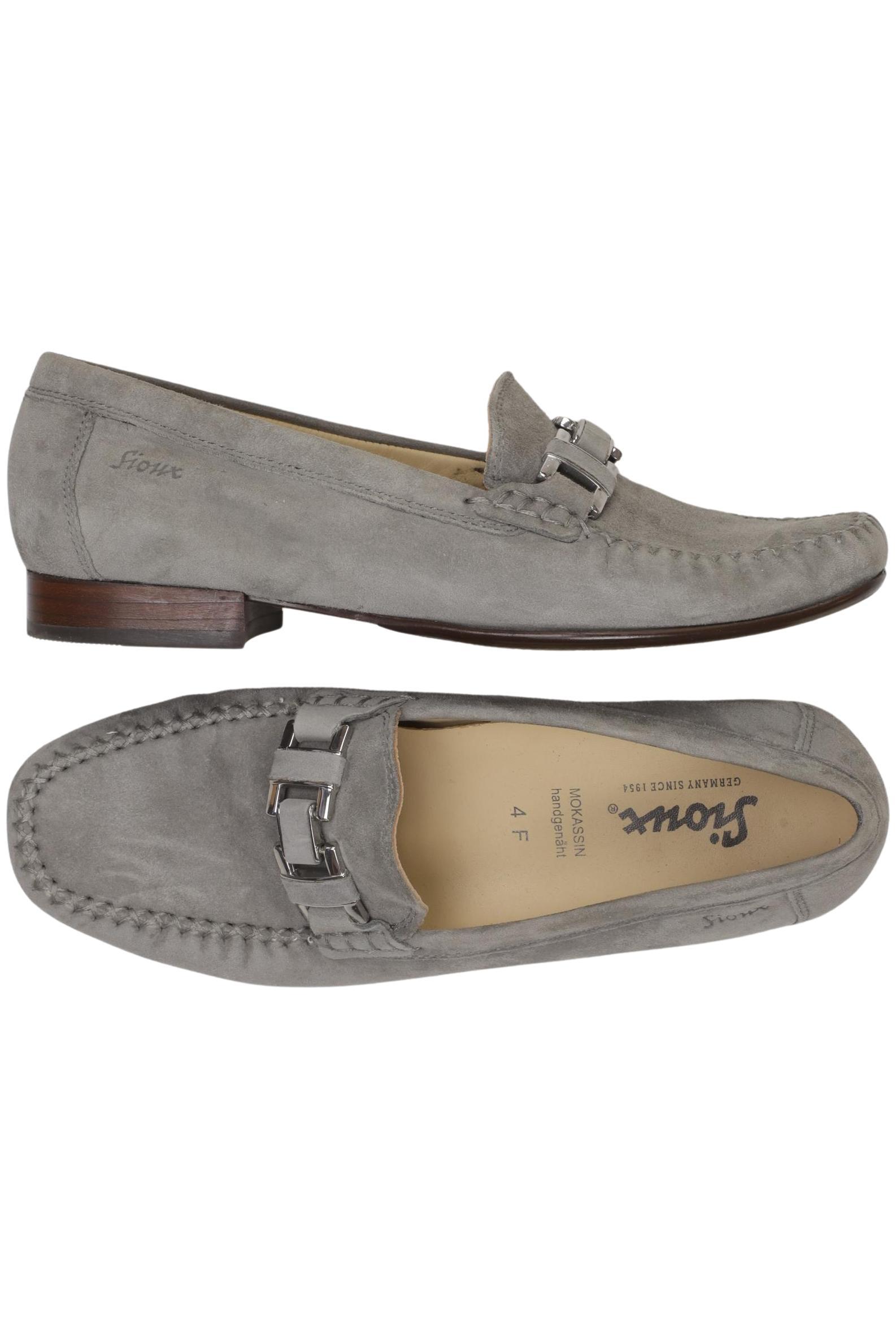 

Sioux Damen Halbschuh, grau, Gr. 4